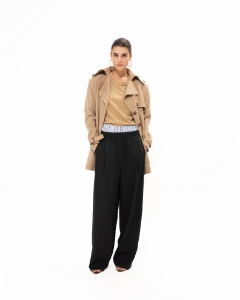 Picture of BLACK CASUAL PANTS