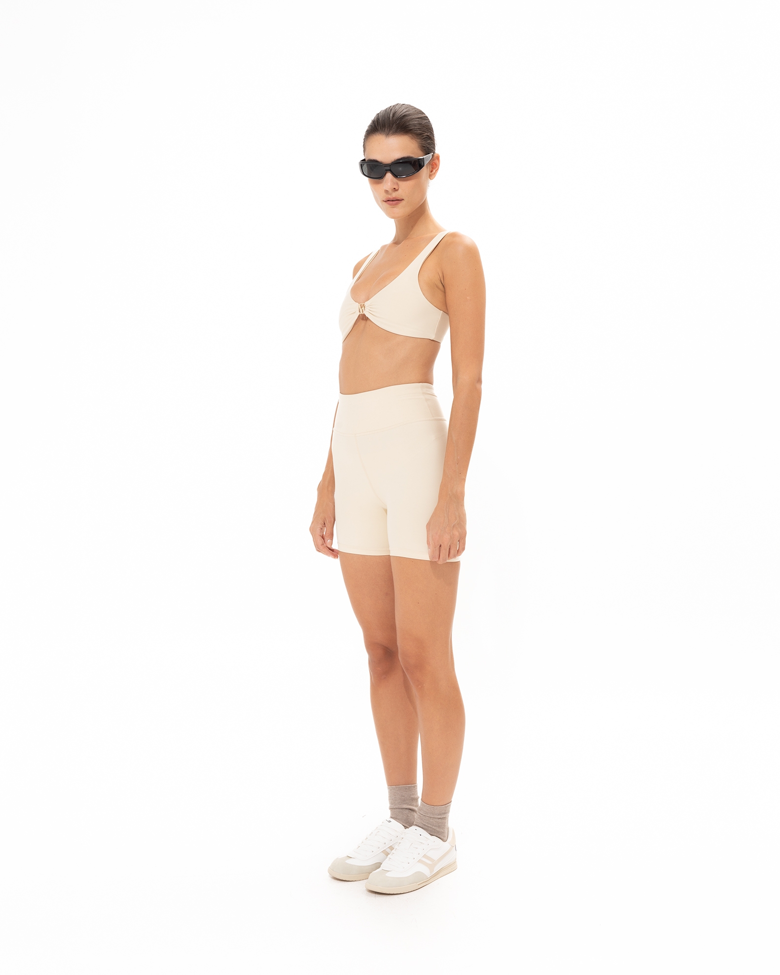 Picture of Cream VK Sports Bustier