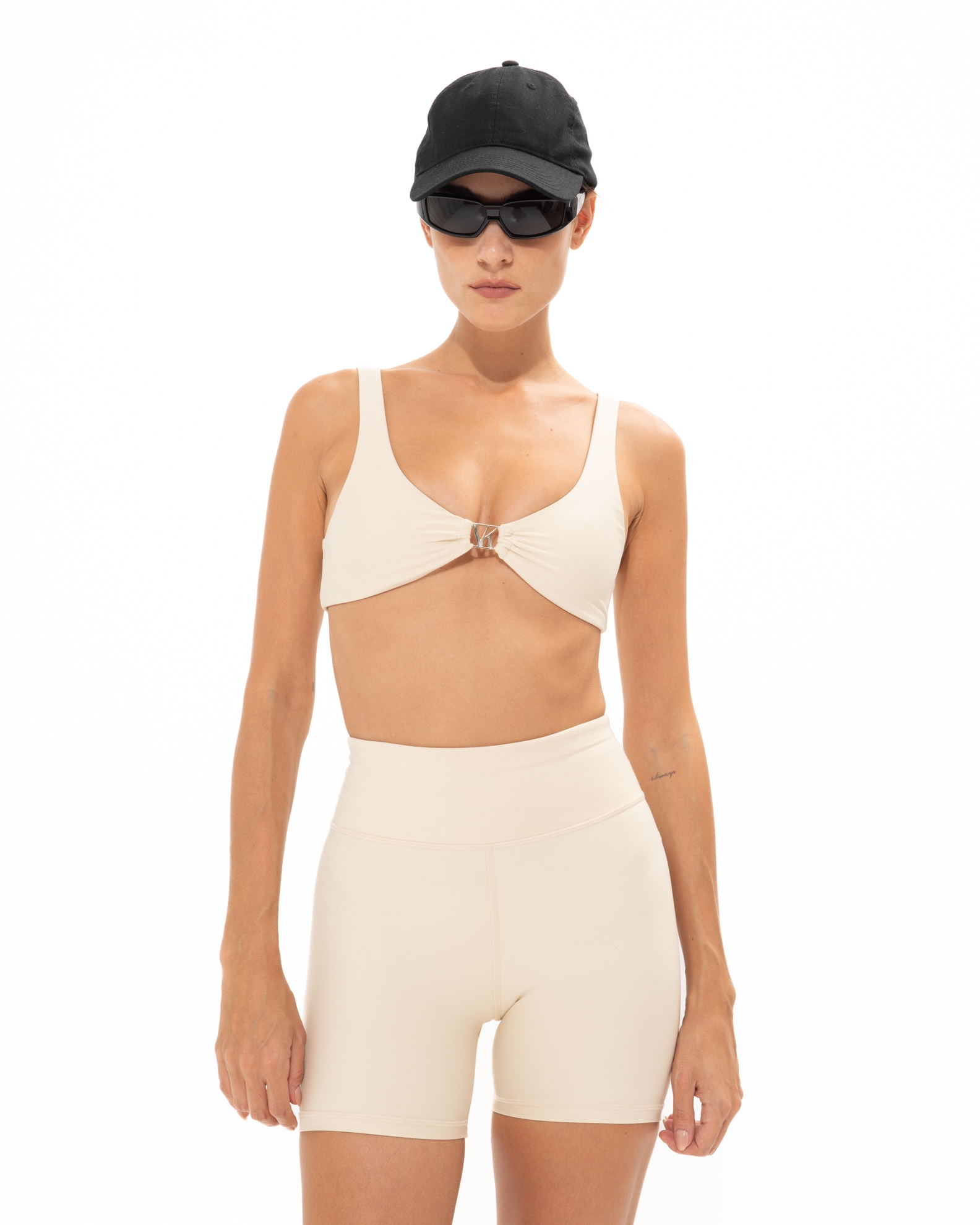 Picture of Cream VK Sports Bustier