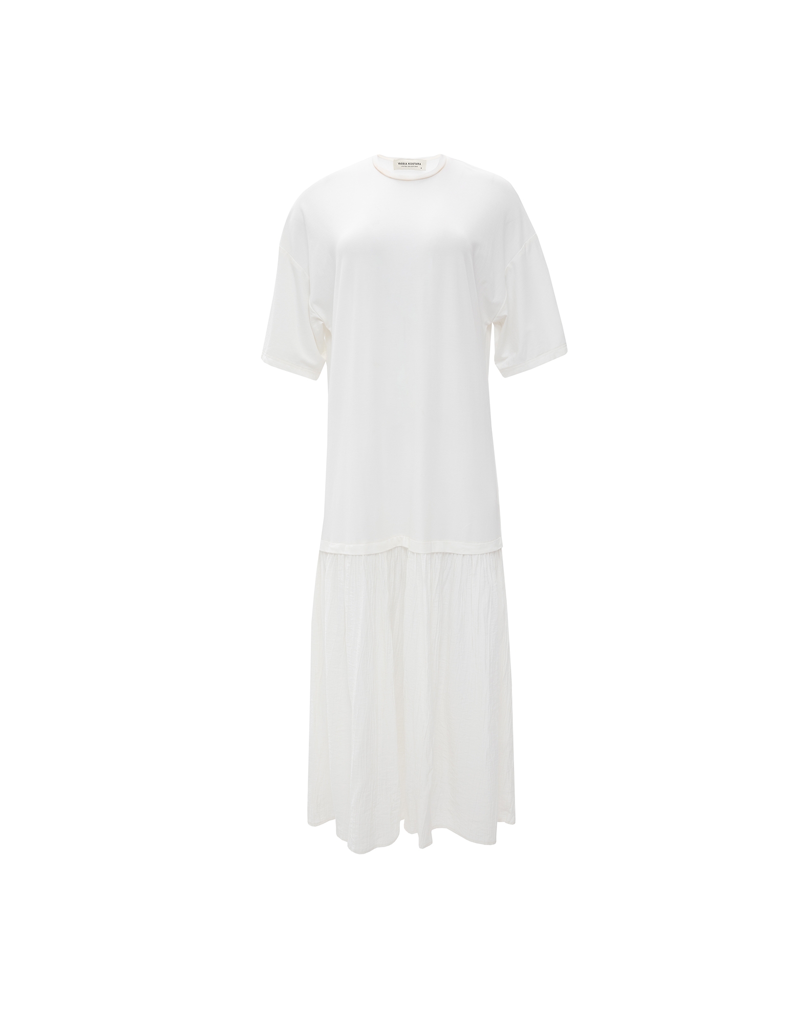 Picture of WHITE MIDI COTTON CRESS