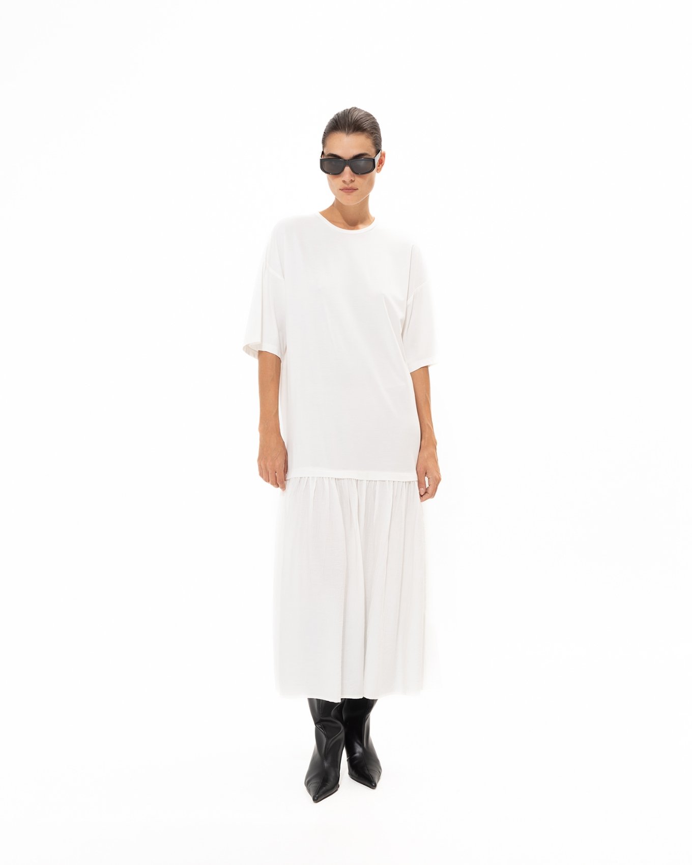 Picture of WHITE MIDI COTTON CRESS