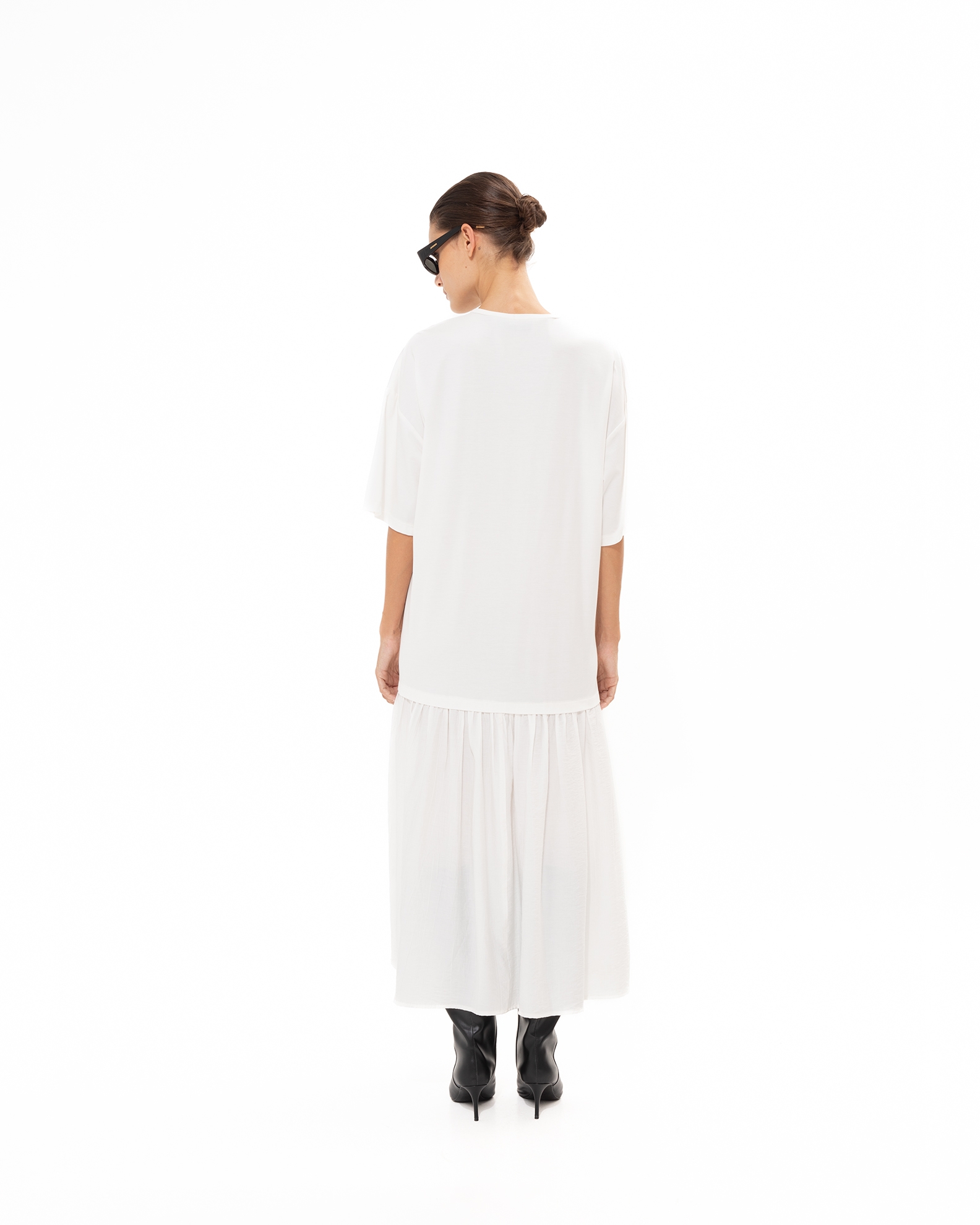 Picture of WHITE MIDI COTTON CRESS