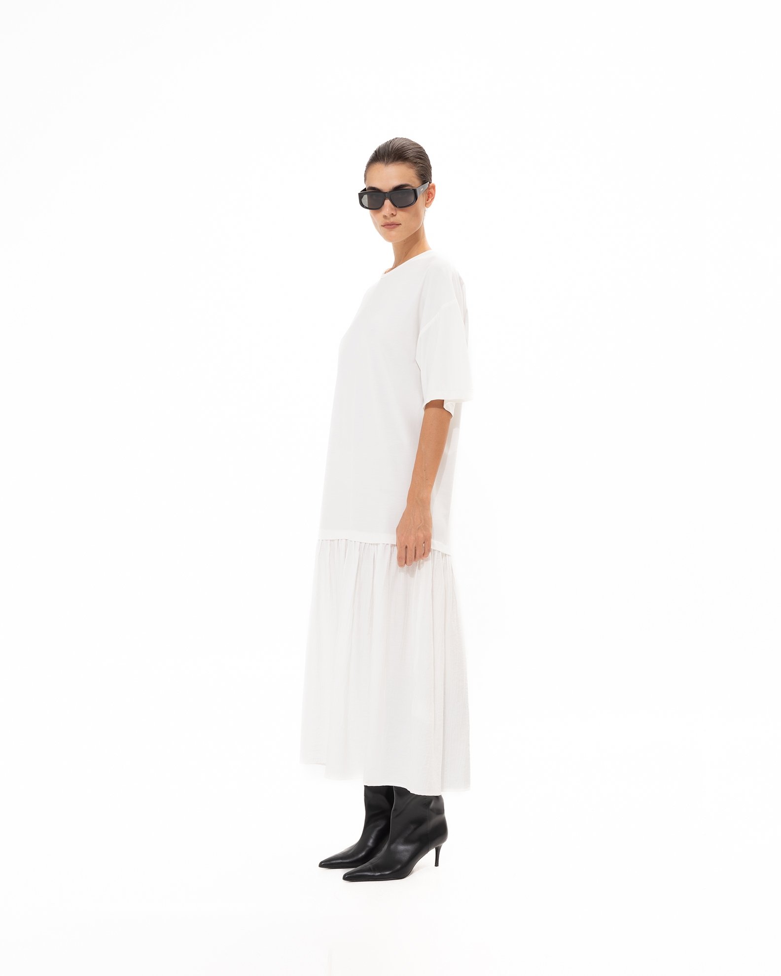 Picture of WHITE MIDI COTTON CRESS