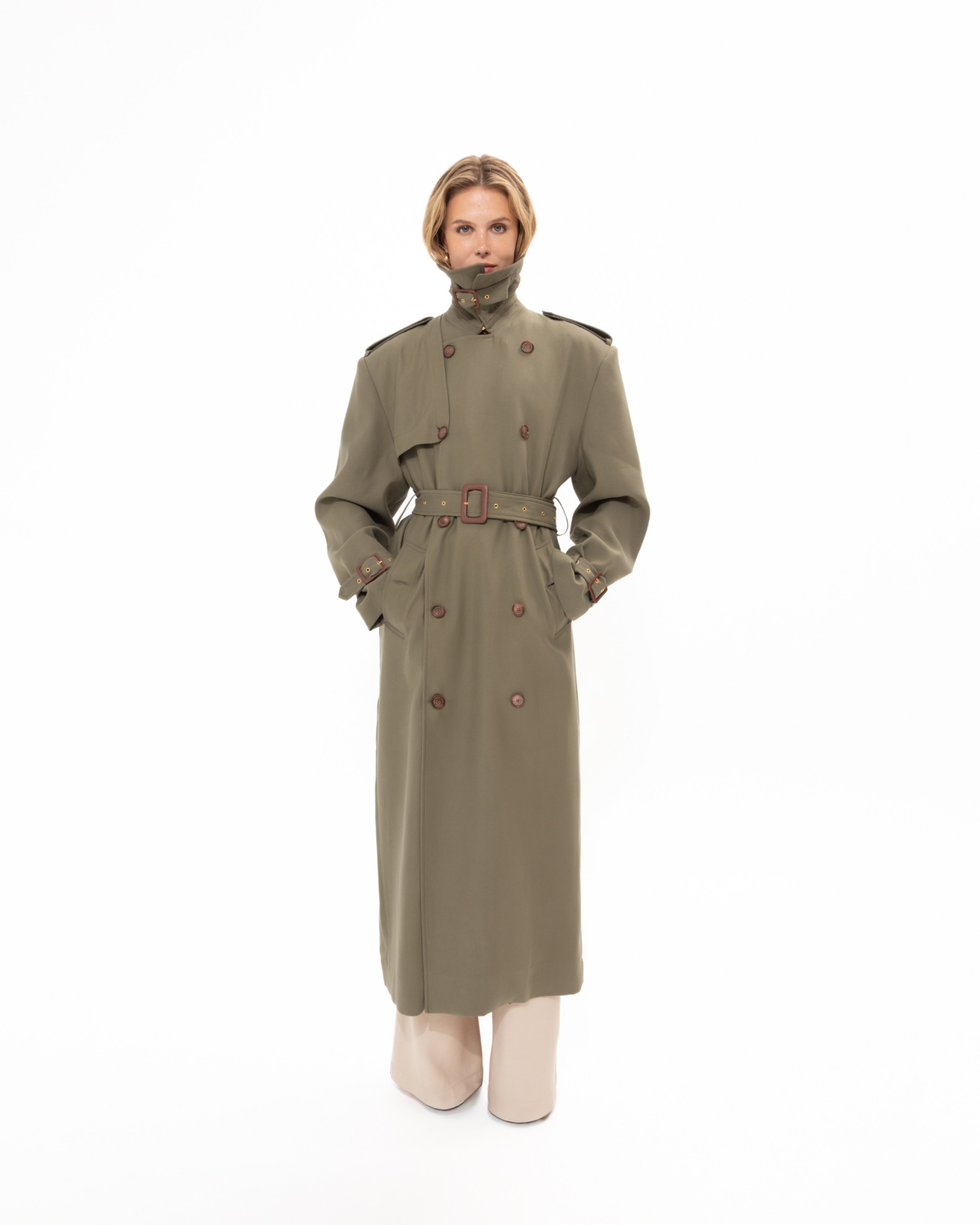 Picture of KHAKI TRENCH COAT