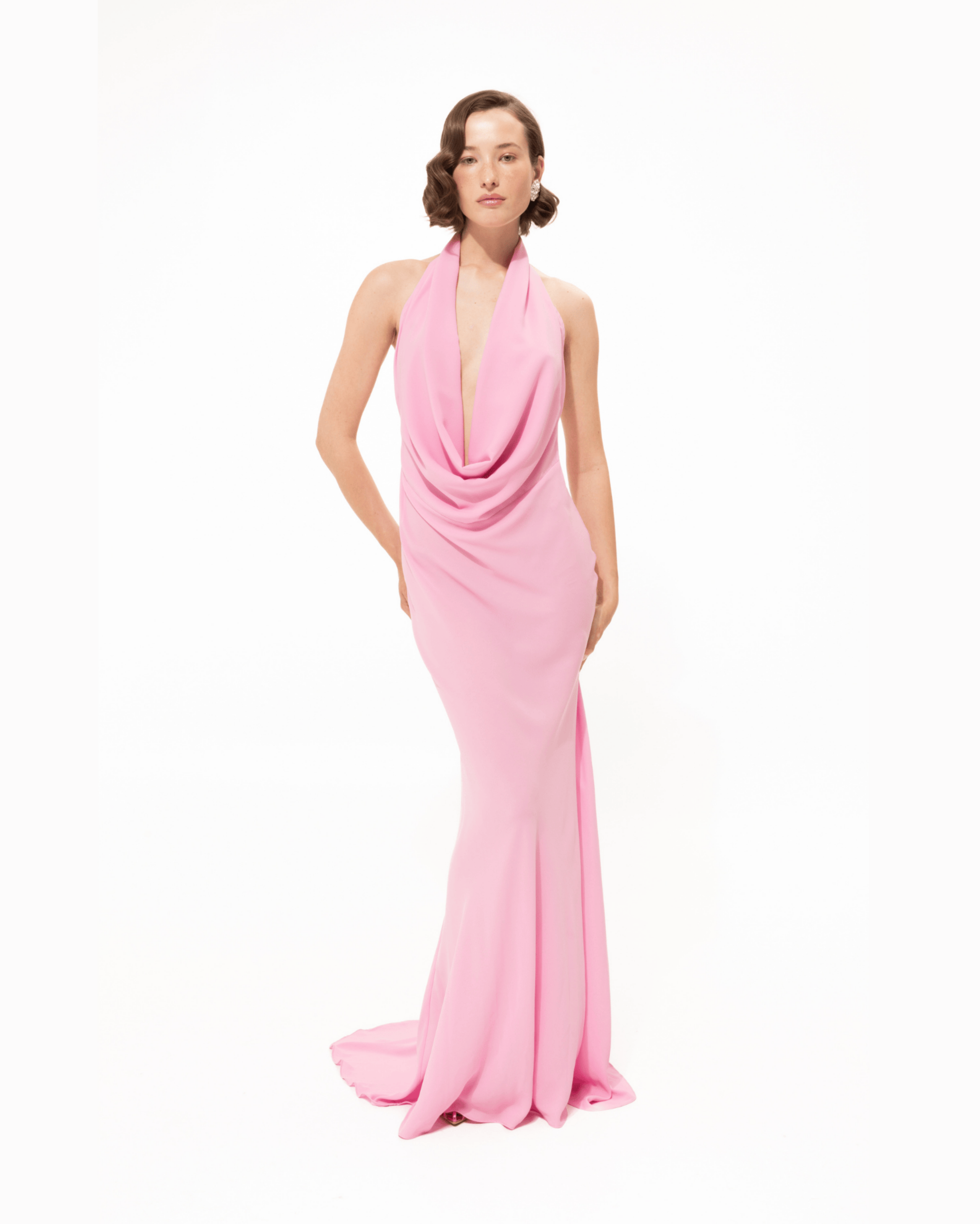 Picture of Bright Pink Maxi Gown