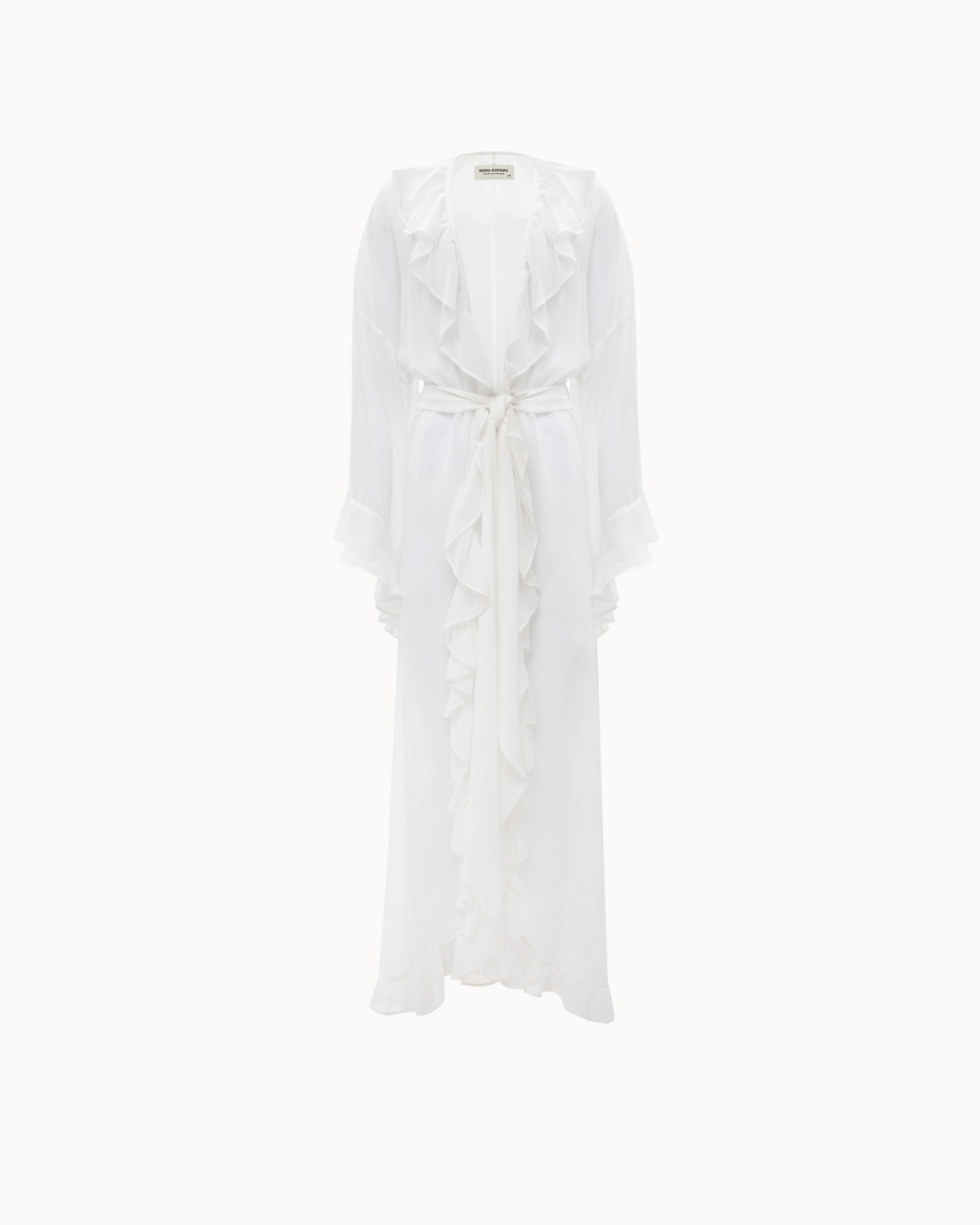 Picture of White Ruffled Kimono