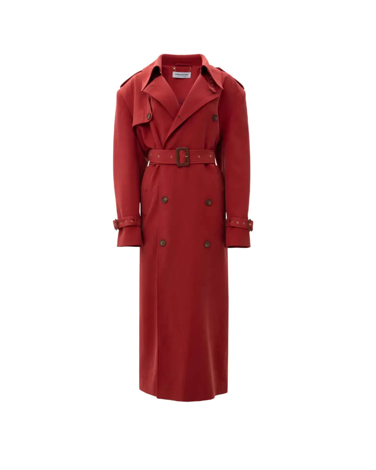 Picture of Sanguine Red Trench Coat