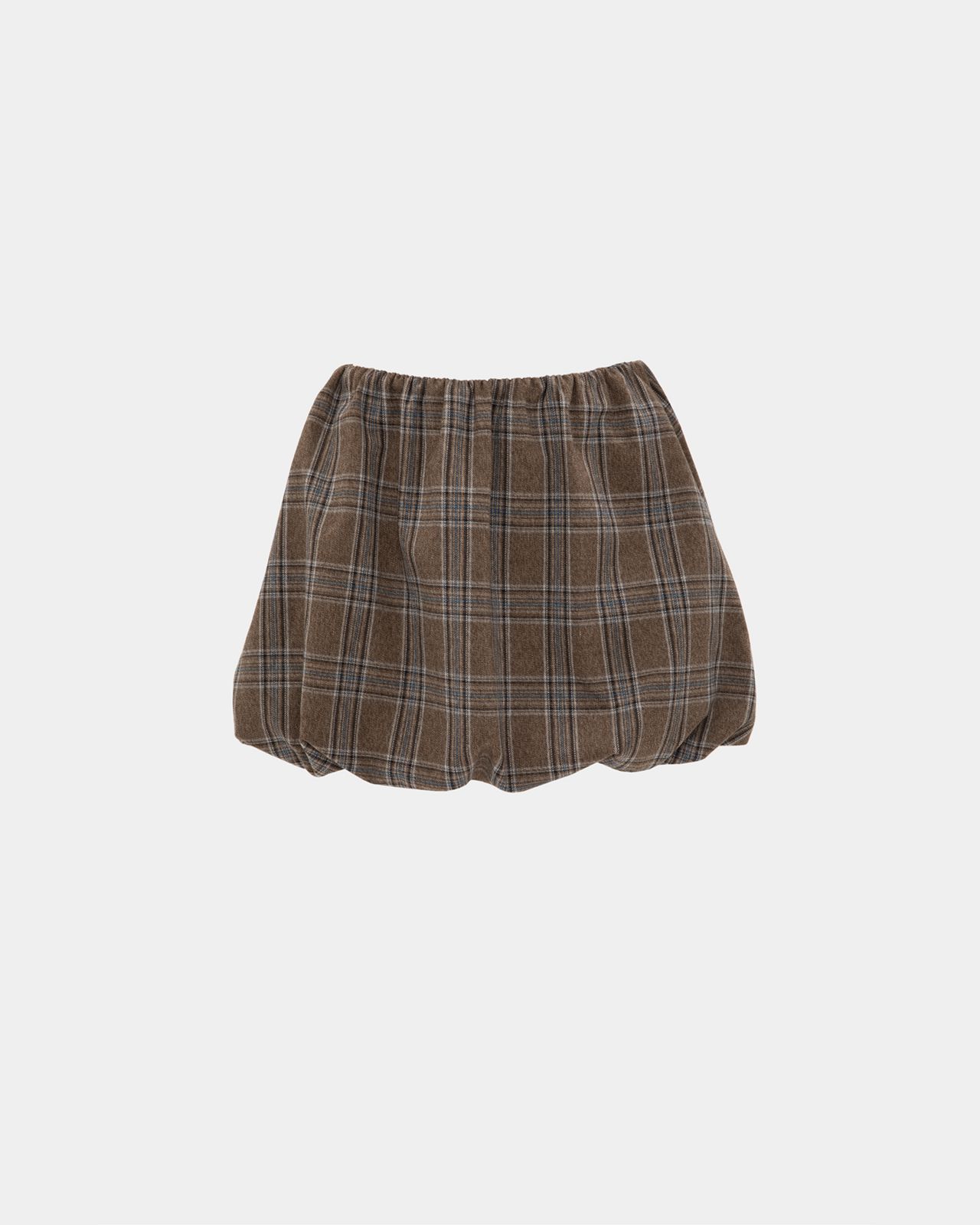 Picture of BROWN CHEQUERED SKIRT