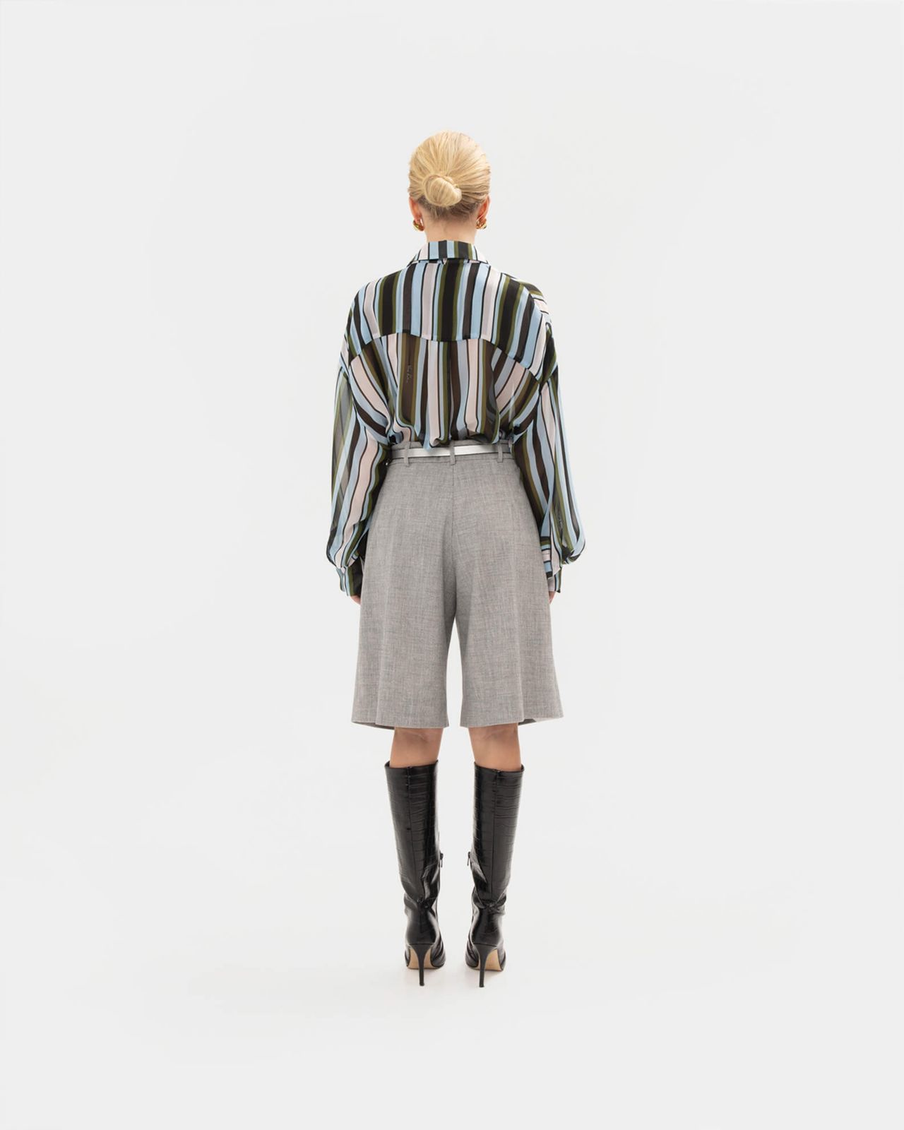 Picture of GREY JUPE CULOTTE