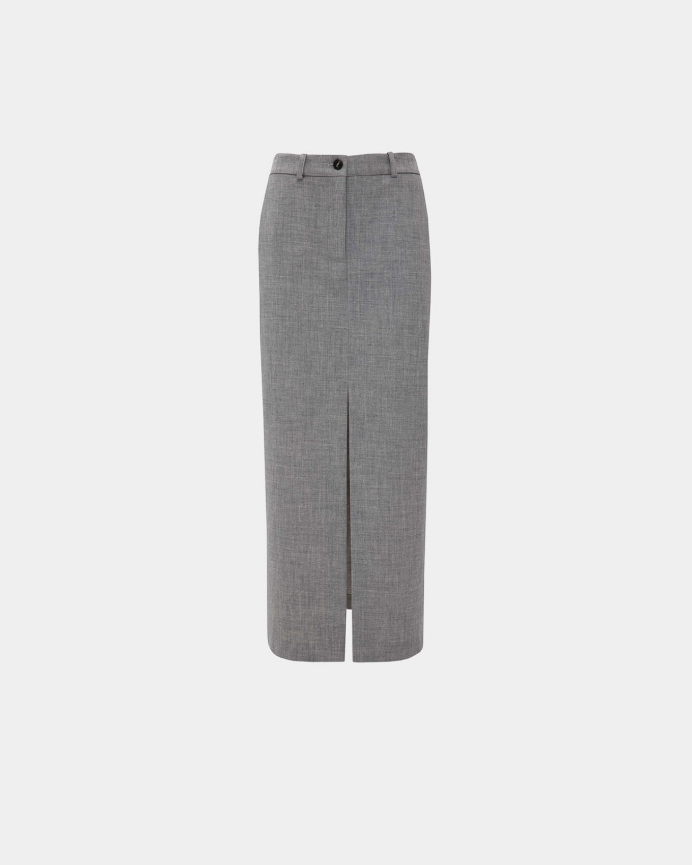 Picture of GREY STRAIGHT-LINE SKIRT