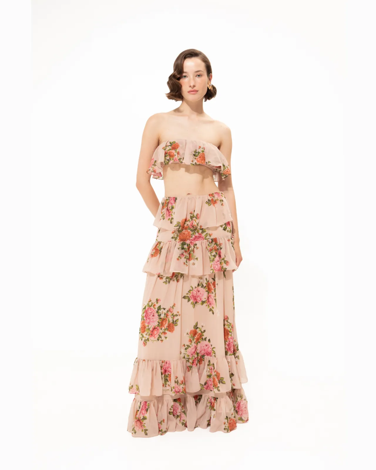 Picture of Pink Romance Crop Top