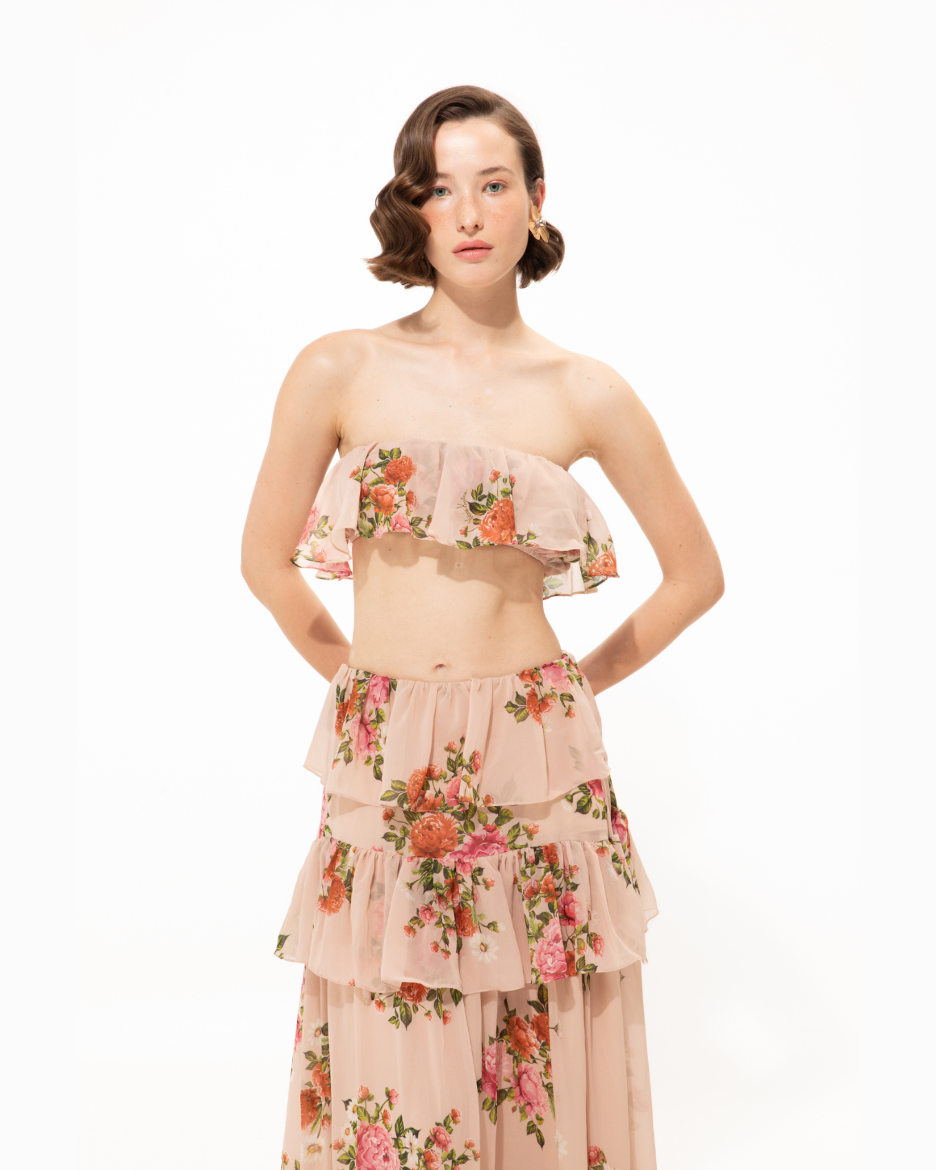 Picture of Pink Romance Crop Top