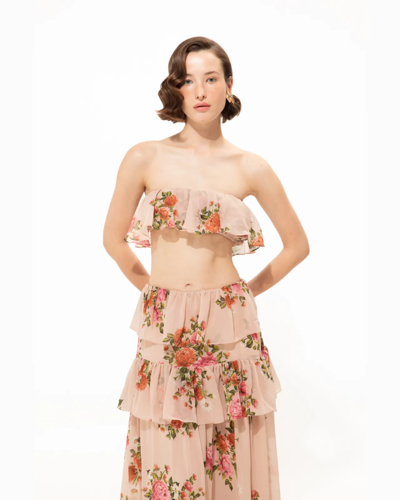 Picture of Pink Romance Crop Top