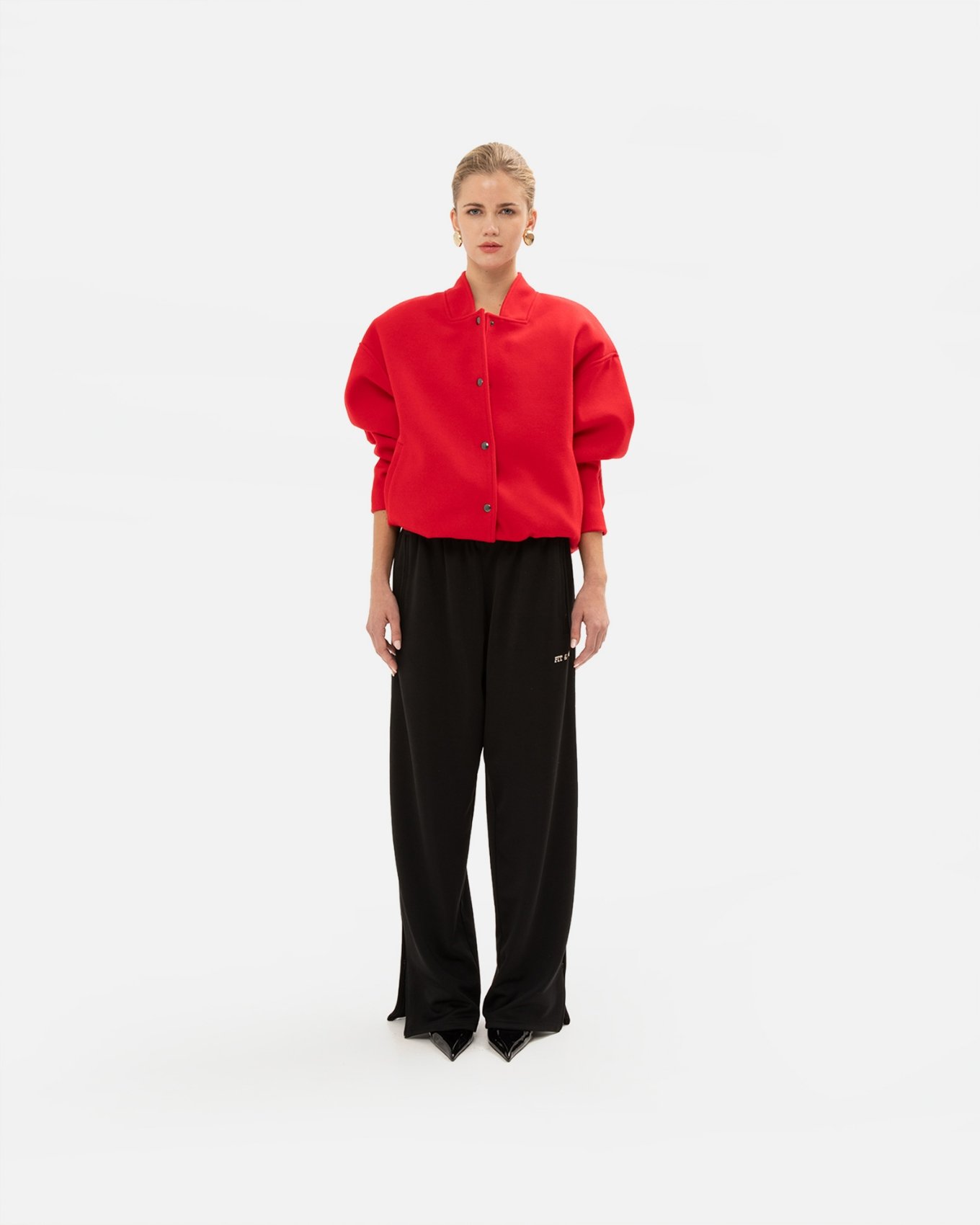 Picture of Red Bomber Jacket