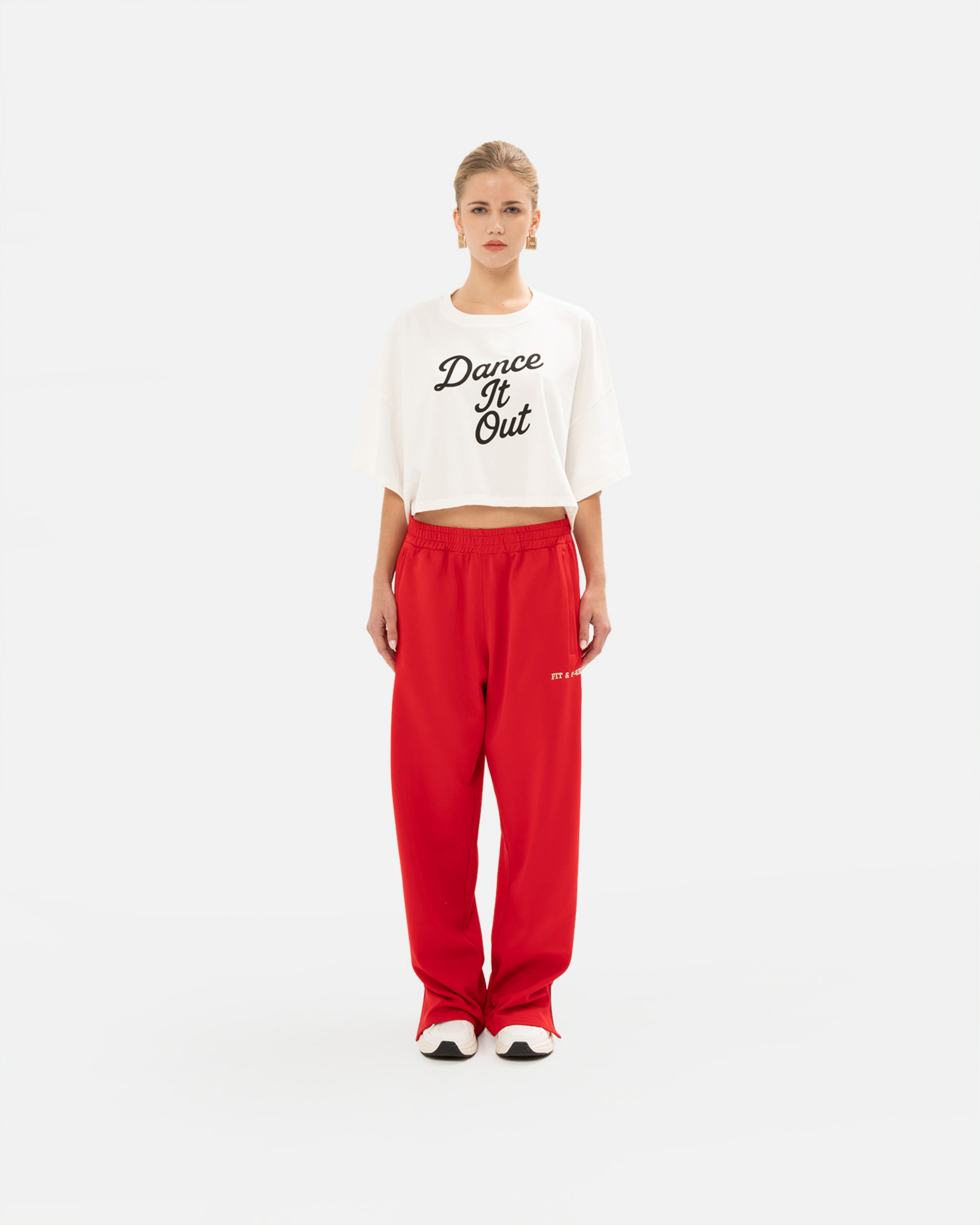 Picture of Dance It Out Crop T-shirt