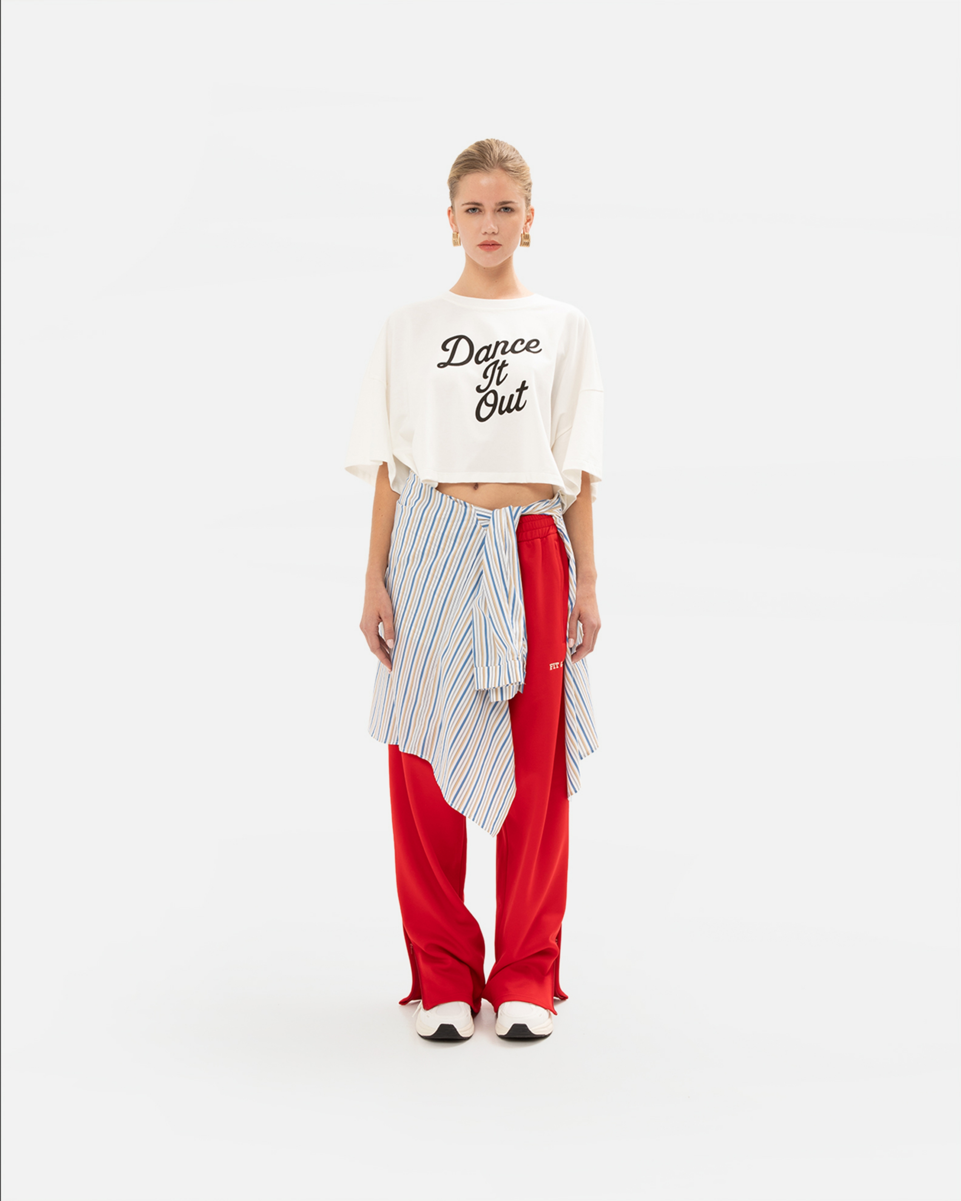 Picture of Dance It Out Crop T-shirt