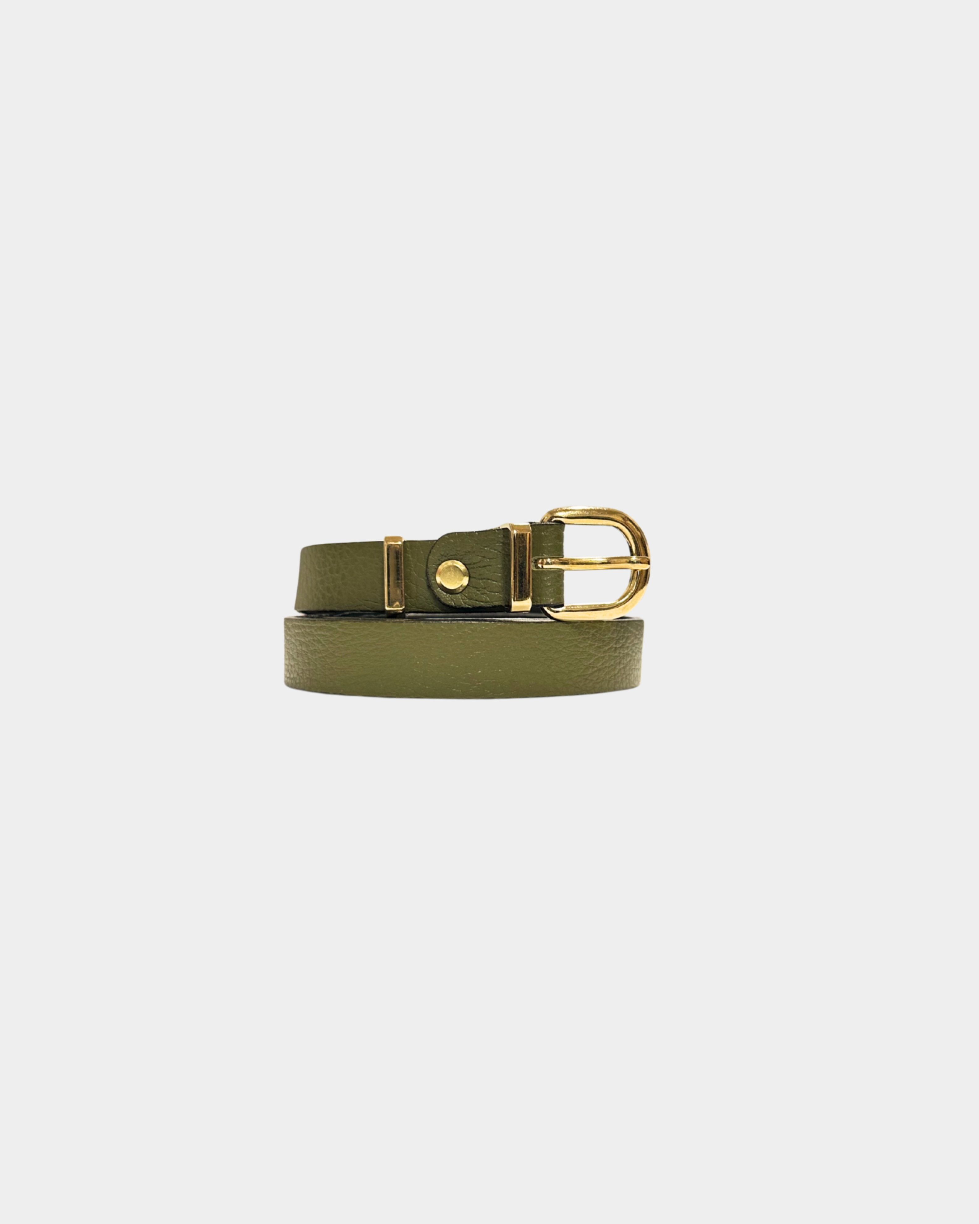 Picture of OLIVE THIN BELT