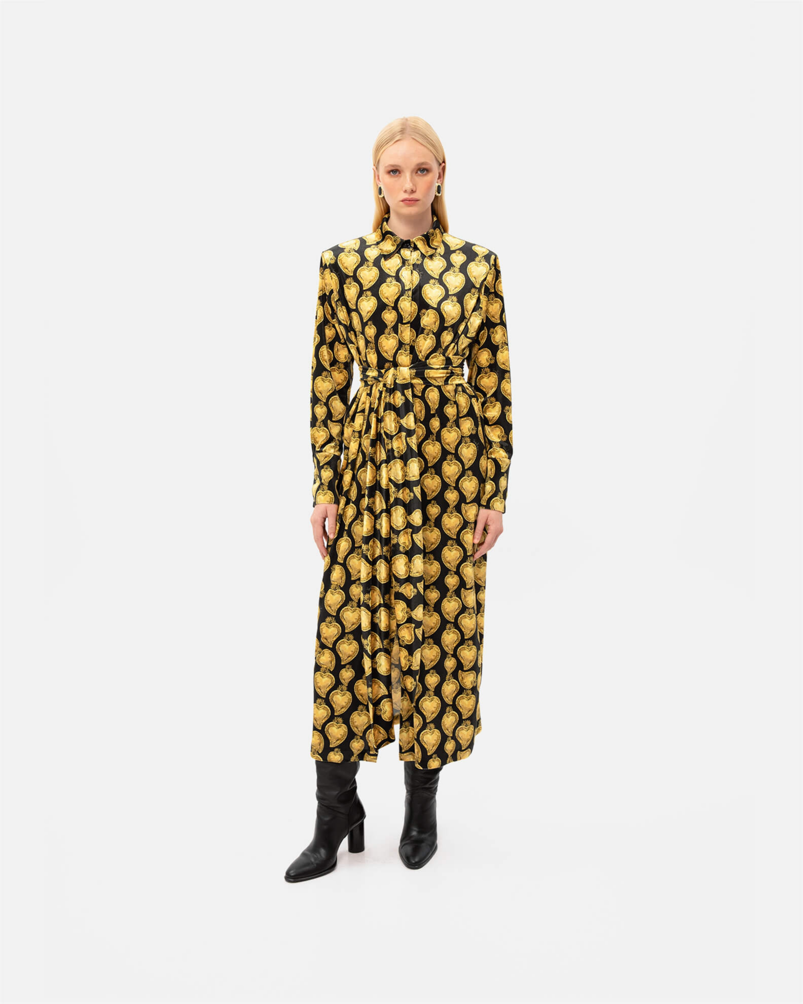 Picture of VELVET LUCKY CHARM DRESS