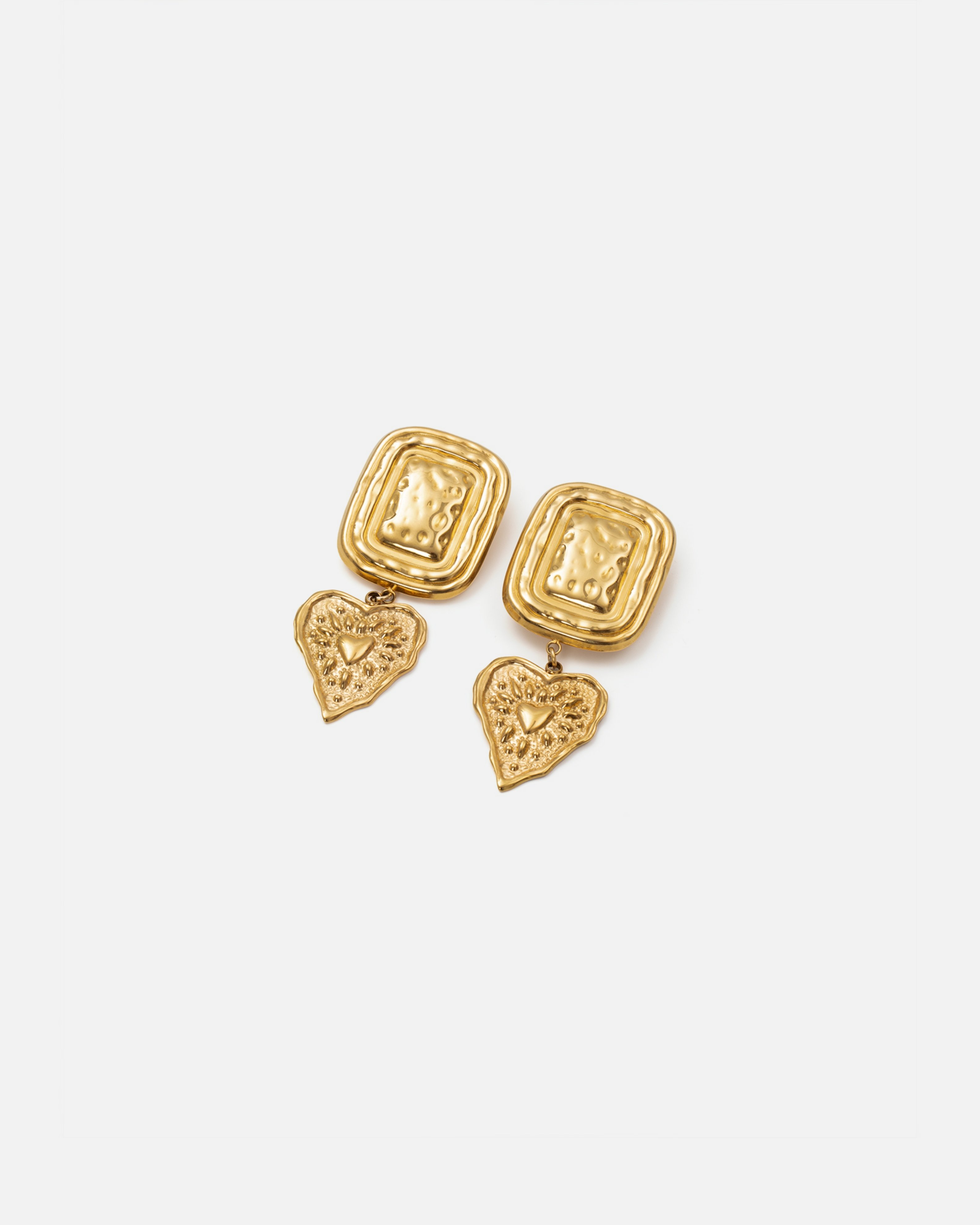 Picture of GOLD LUCKY CHARM EARRINGS