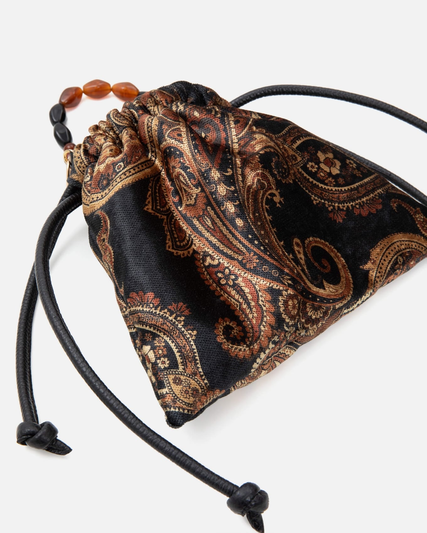 Picture of BROWN PAISLEY POUCH
