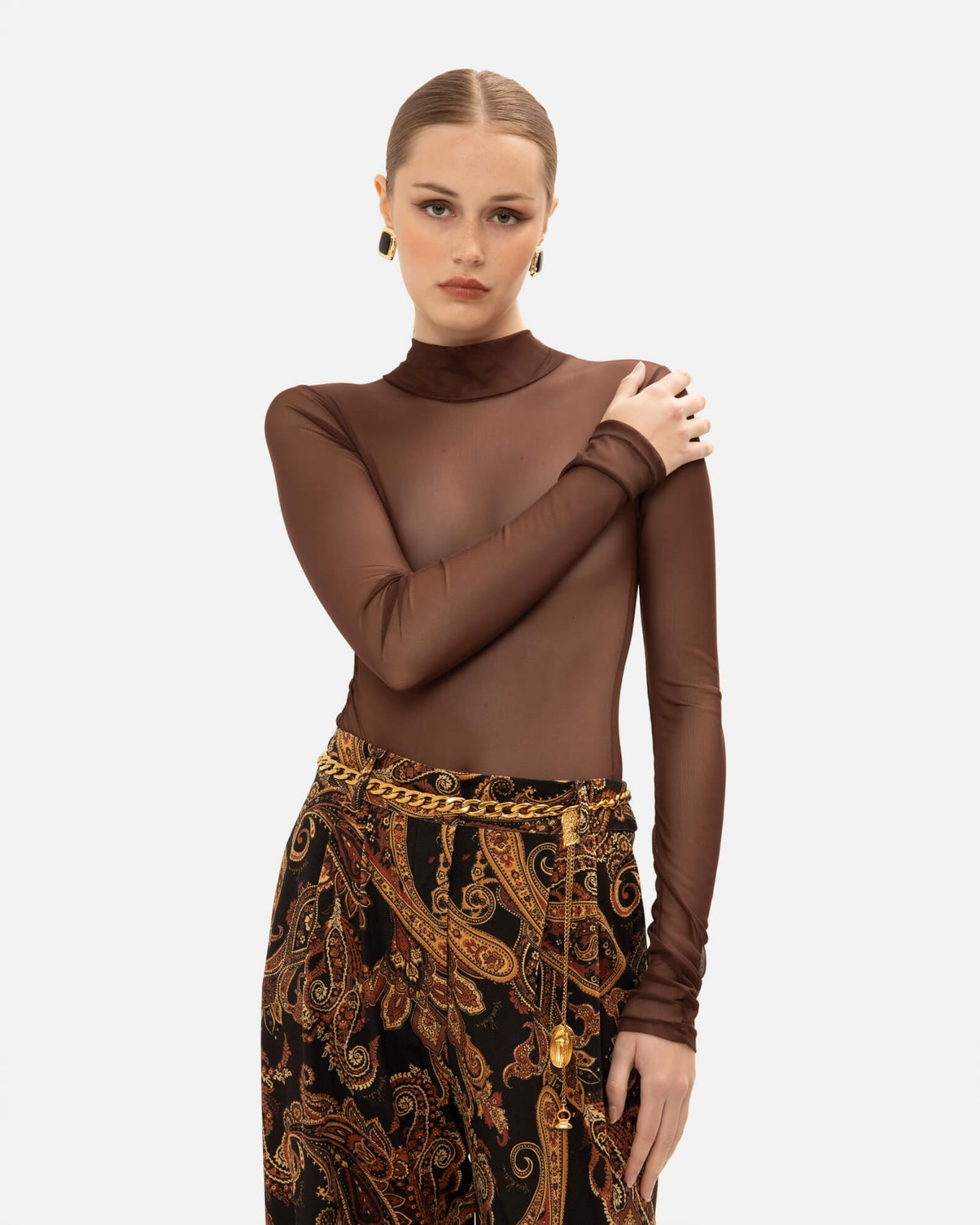 Picture of BROWN MESH BODY