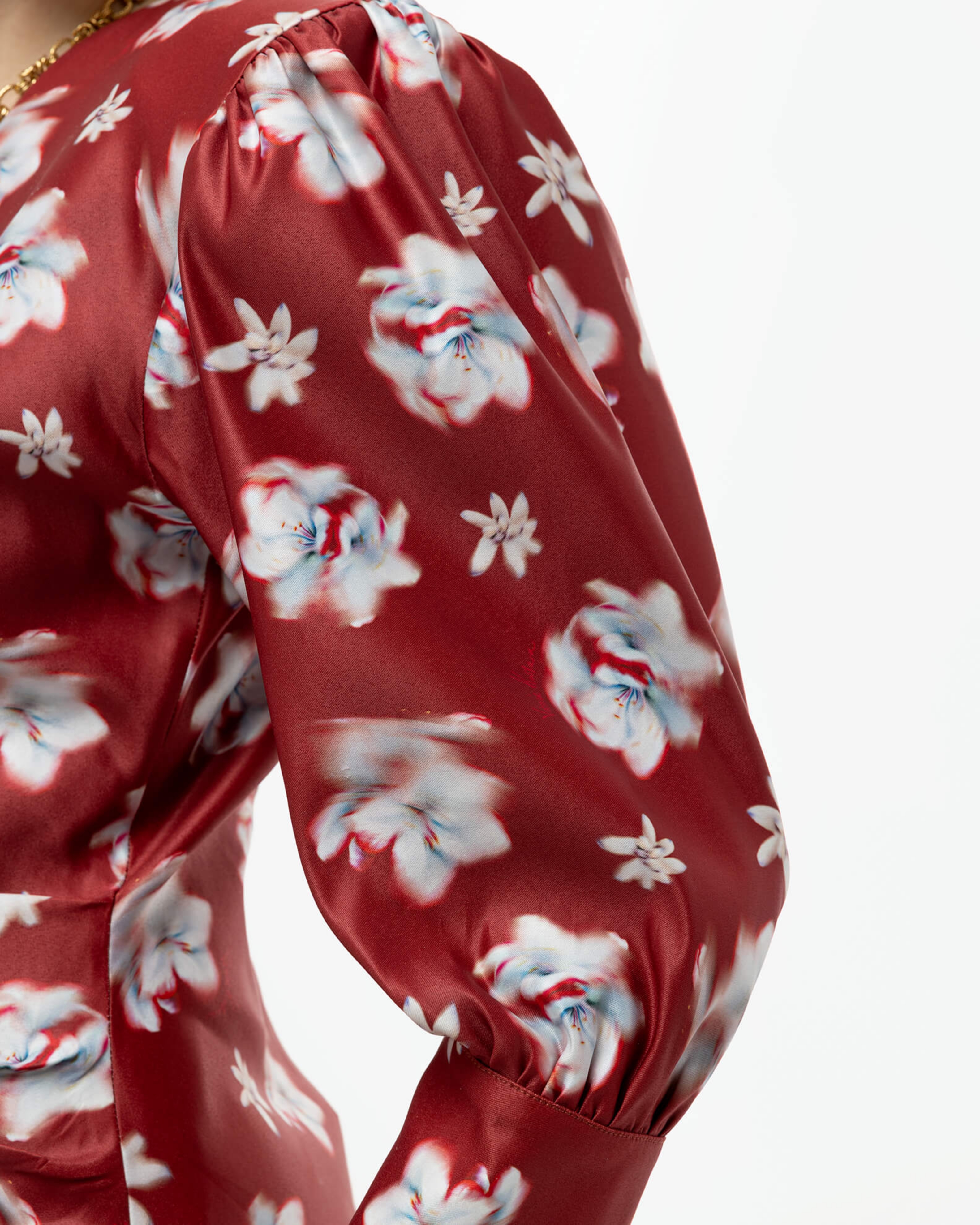 Picture of ABSTRACT FLOWER SLIM-FIT BLAZER