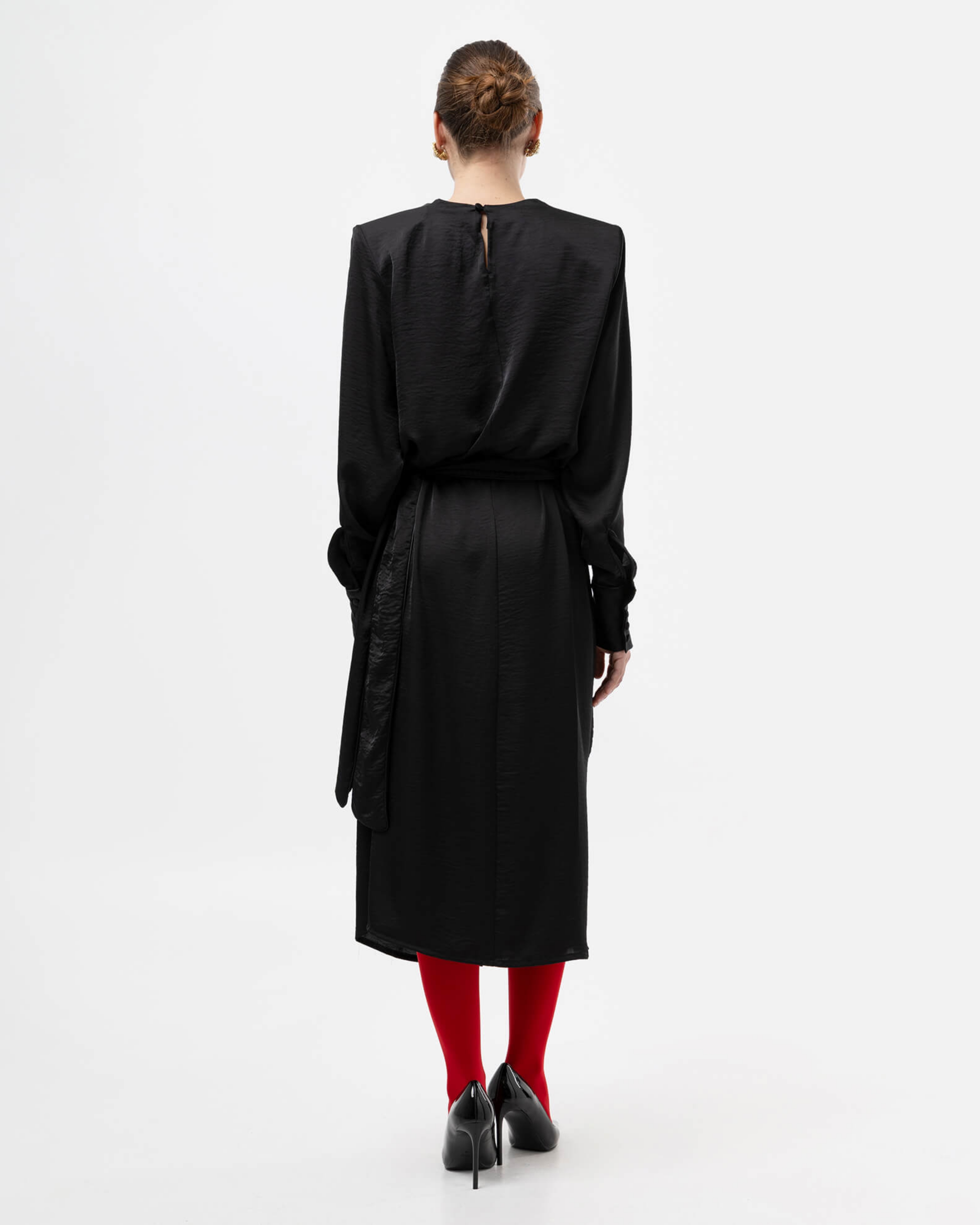 Picture of BLACK MIDI DRESS