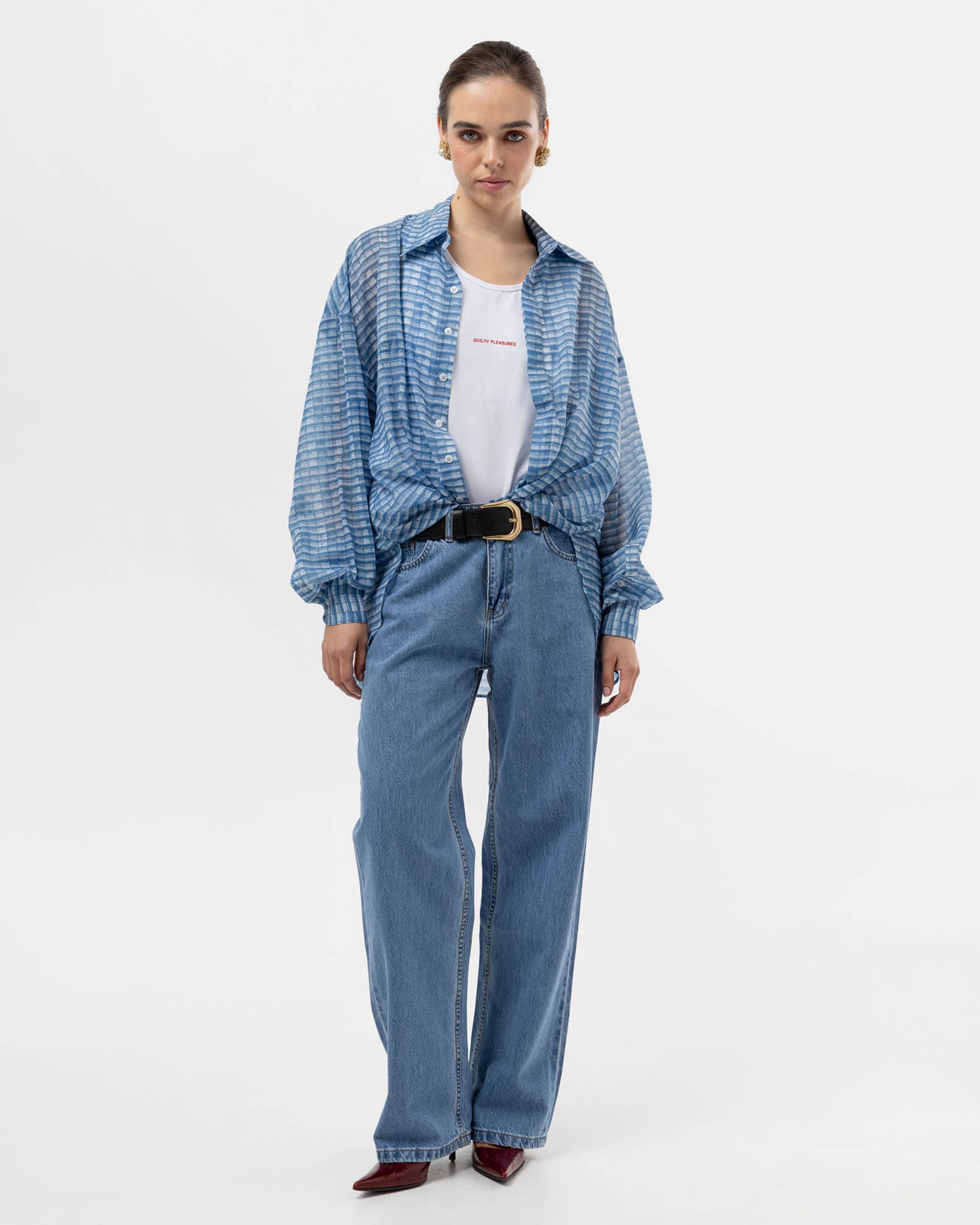 Picture of MID-RISE BLUE JEANS