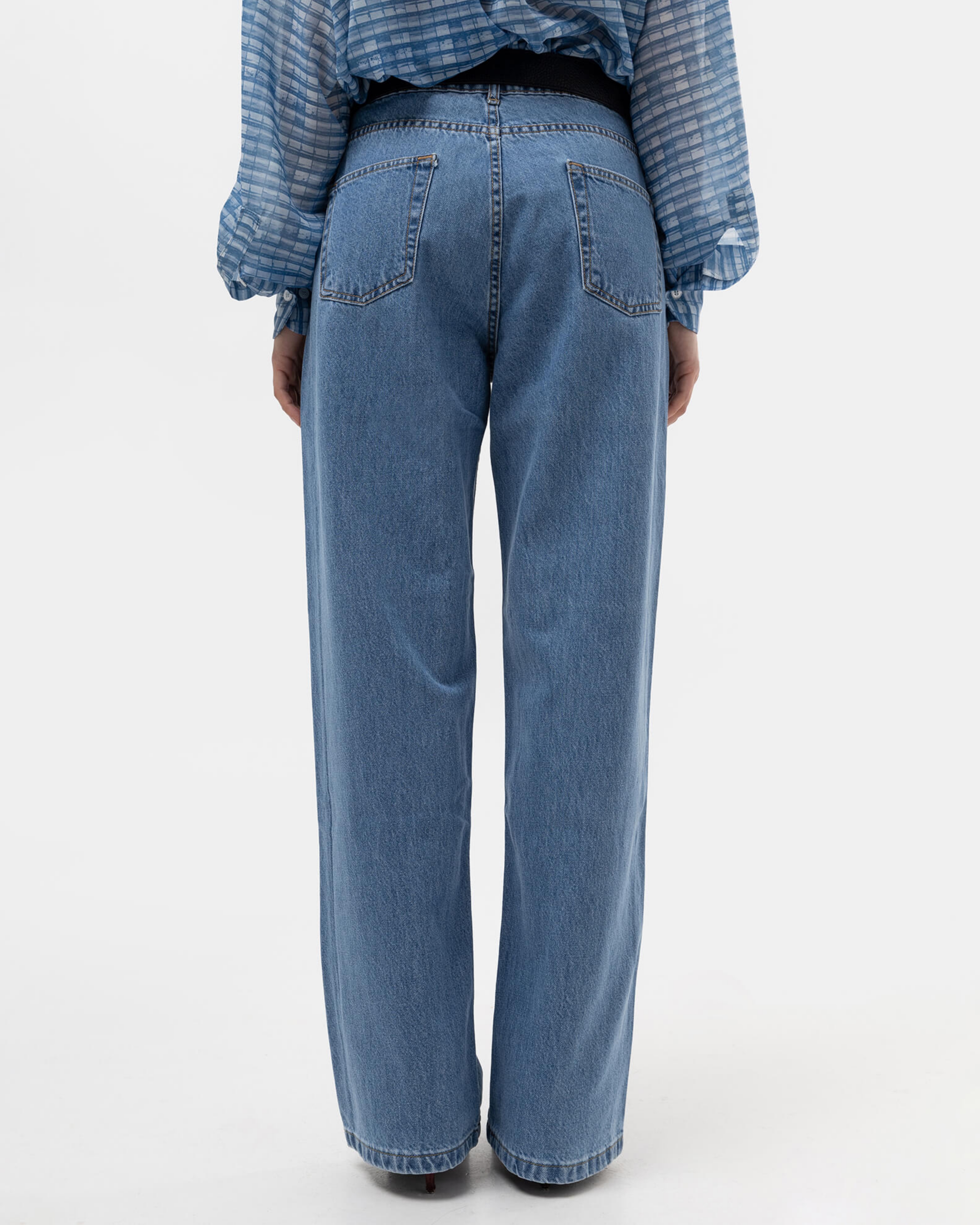 Picture of MID-RISE BLUE JEANS