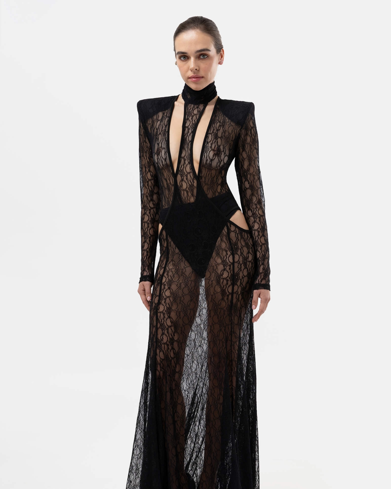 Picture of THE VENETIAN MAXI LACE DRESS