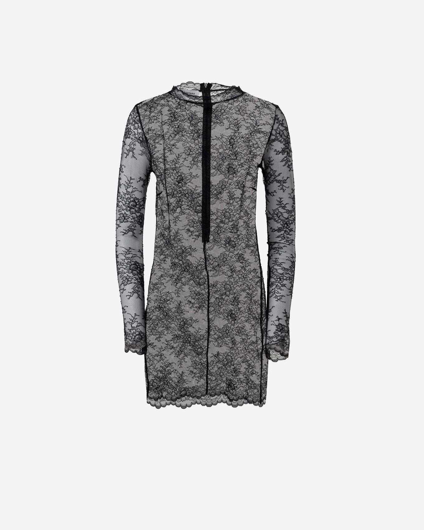 Picture of BLACK LACE MINI DRESS