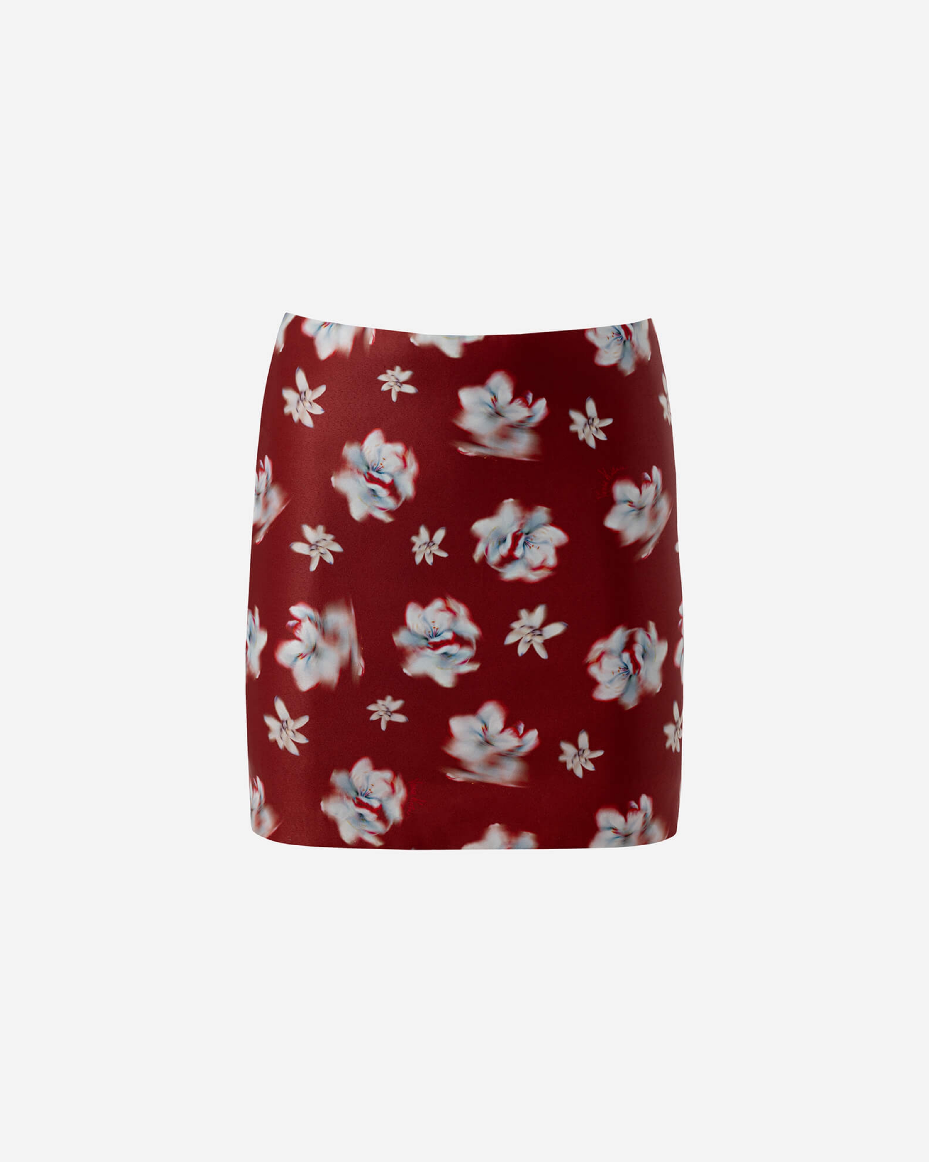 Picture of ABSTRACT FLOWER MINI SKIRT