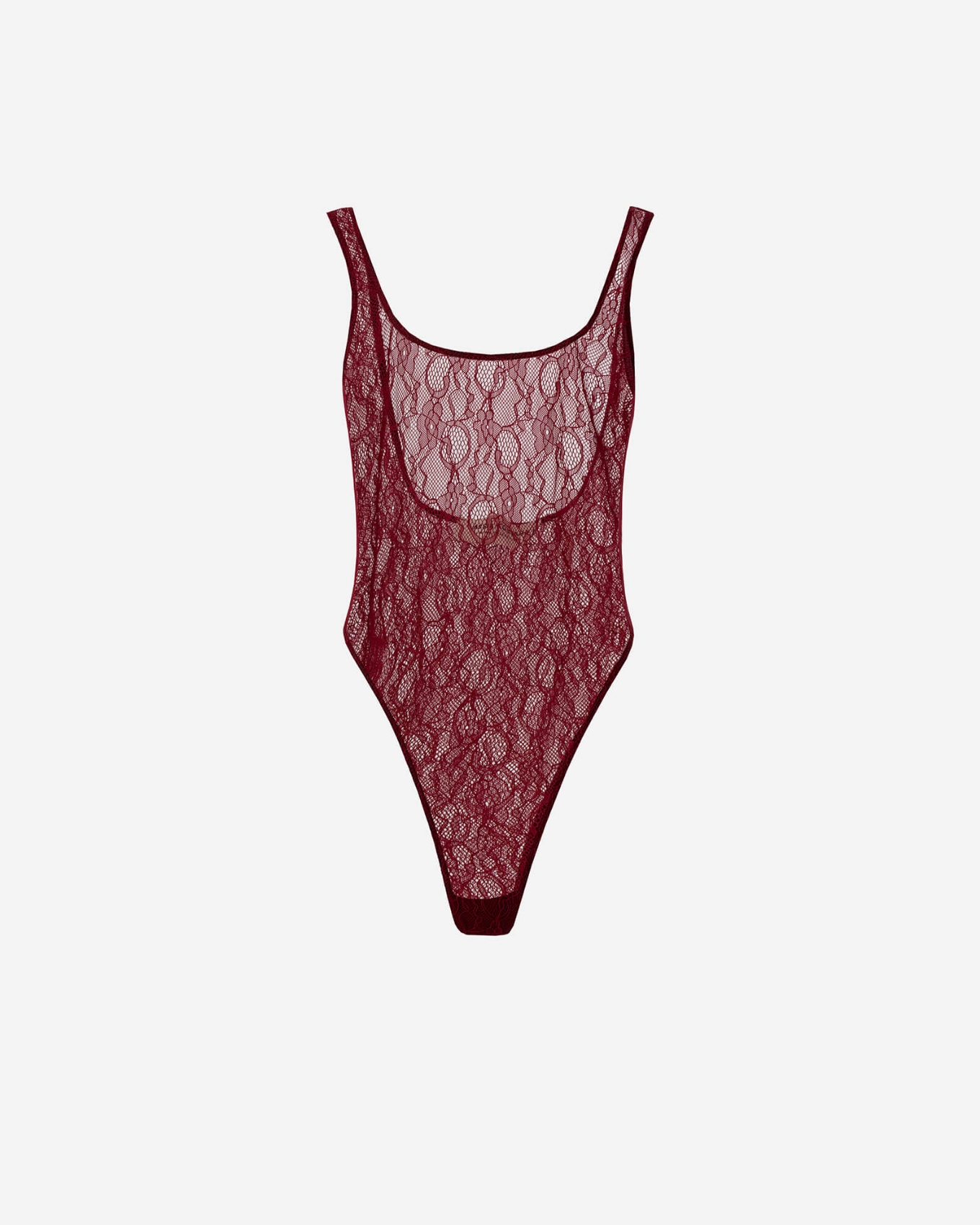 Picture of LACE BURGUNDY BODY