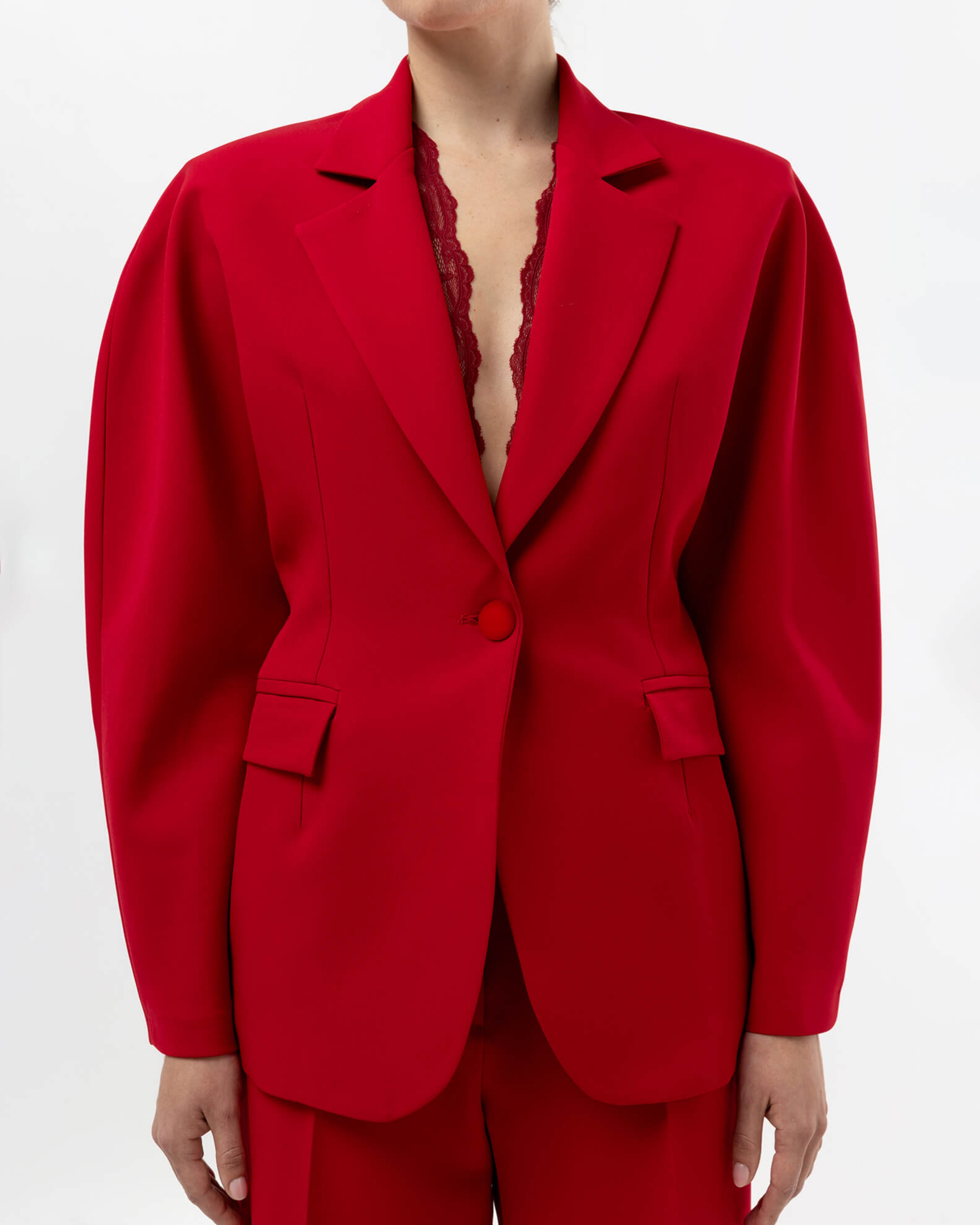 Picture of RED SLIM-FIT BLAZER