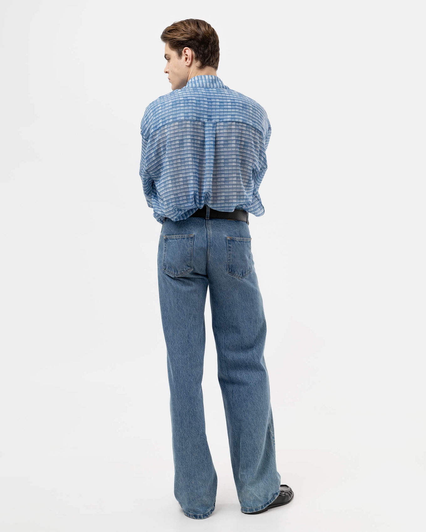 Picture of MEN'S MID-RISE BLUE JEANS