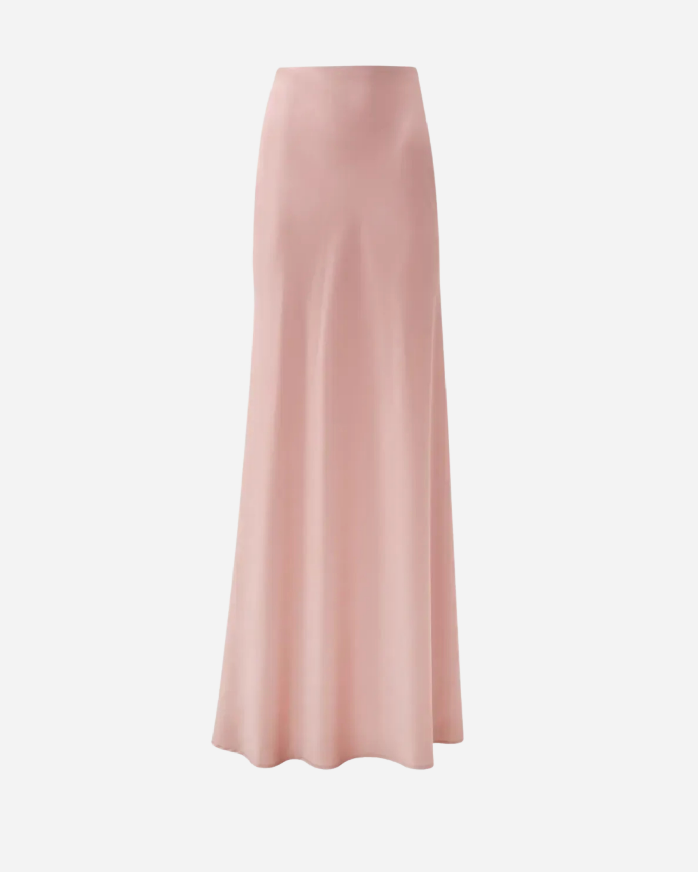 Picture of Dusty Pink Satin Mermaid Skirt
