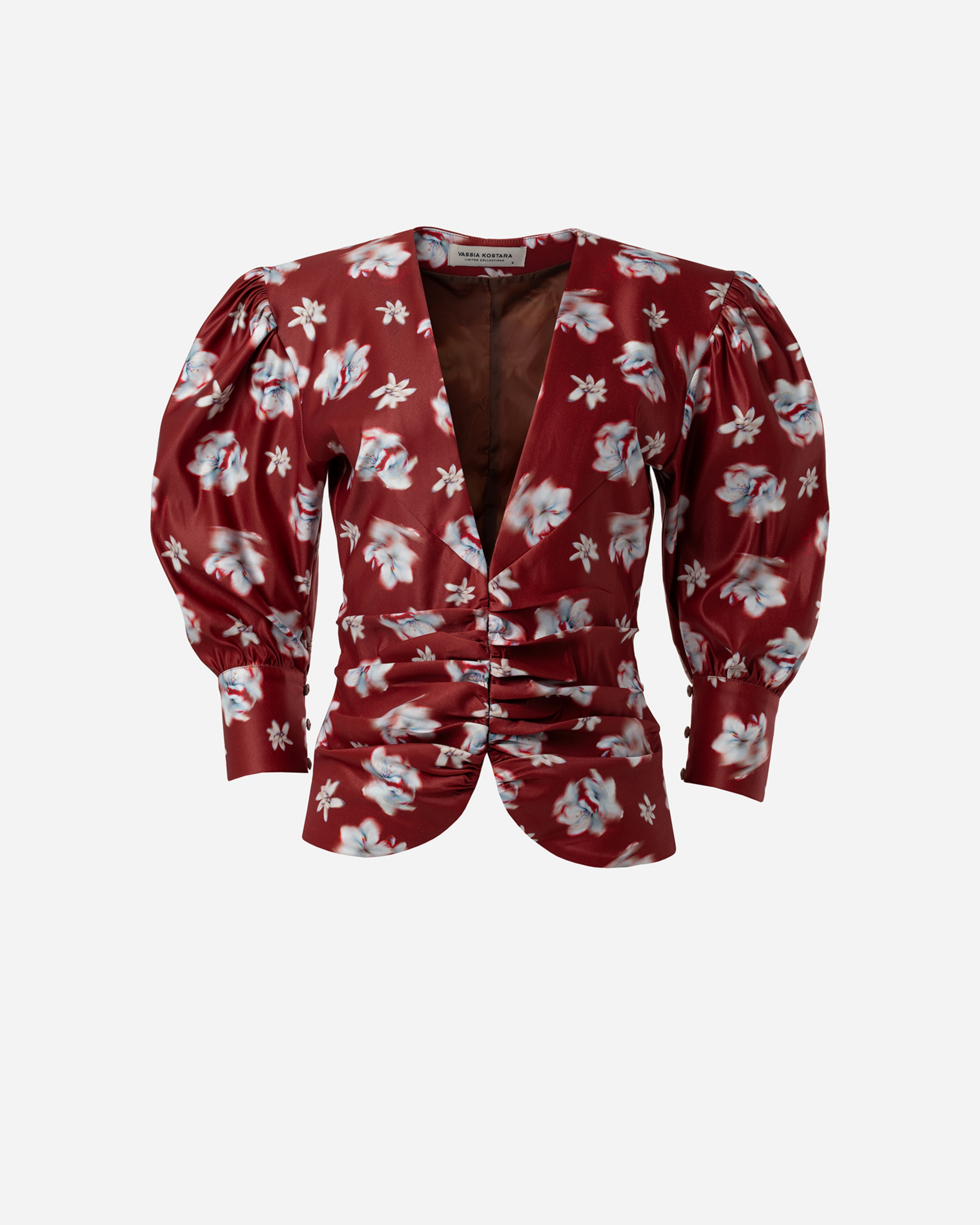 Picture of ABSTRACT FLOWER SLIM-FIT BLAZER