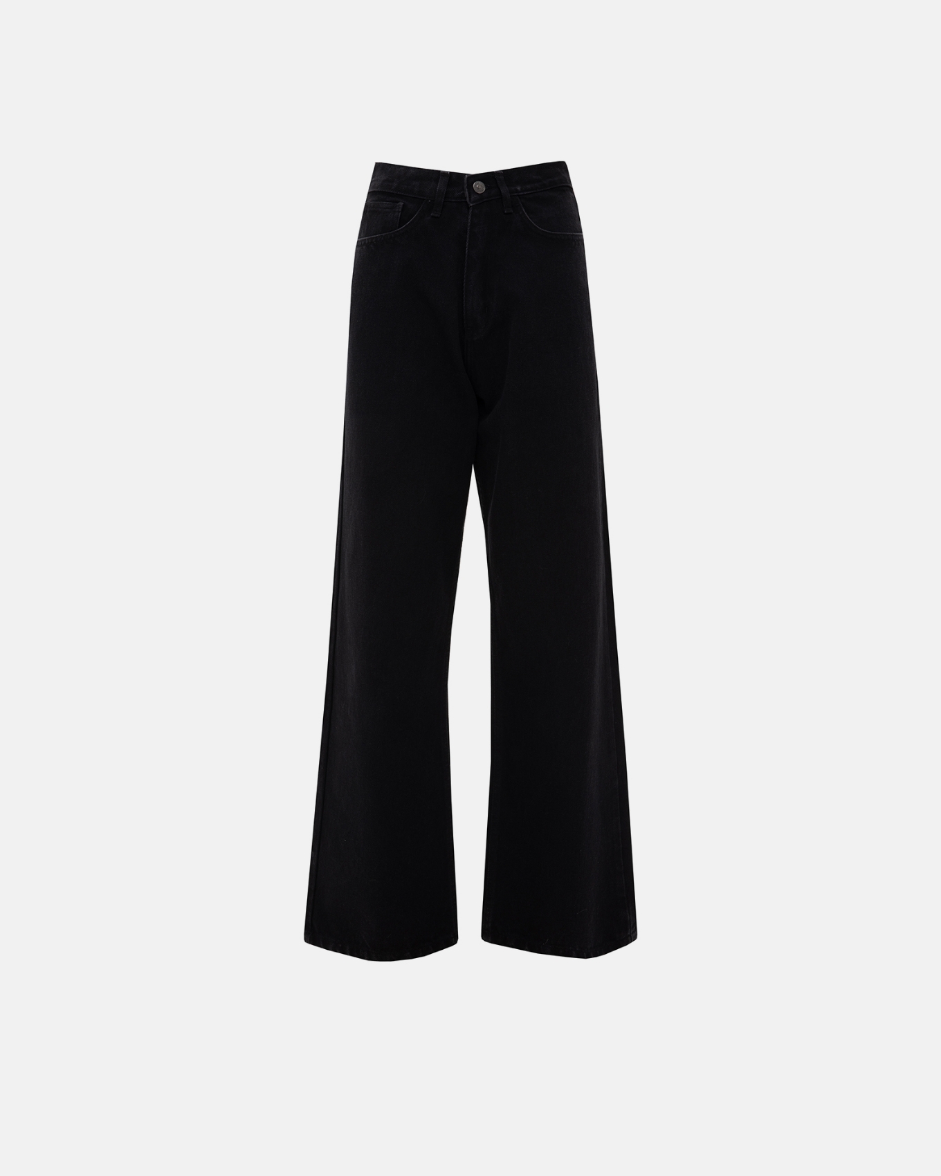 Picture of BLACK STRAIGHT-LINE JEANS