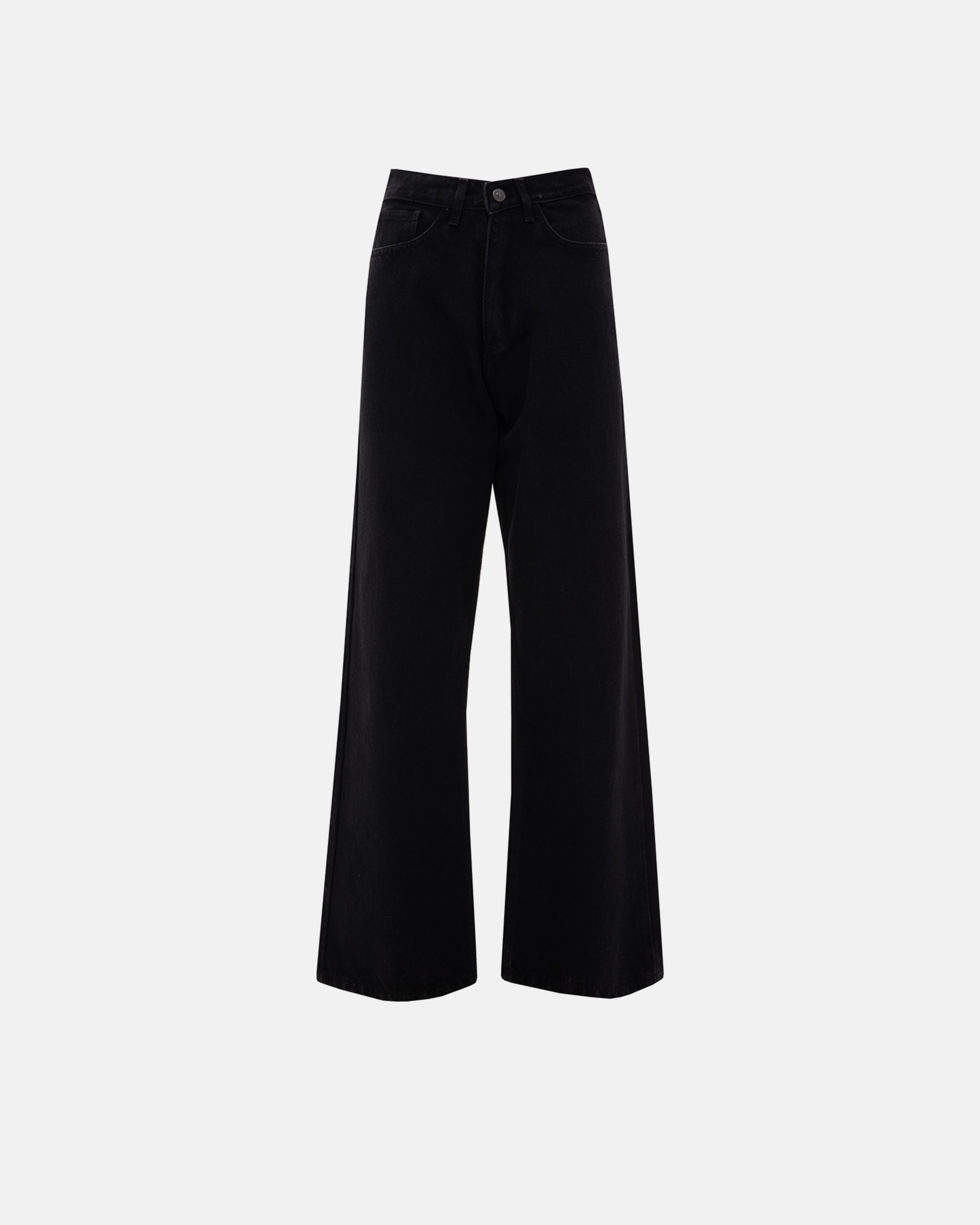 Picture of BLACK STRAIGHT-LINE JEANS