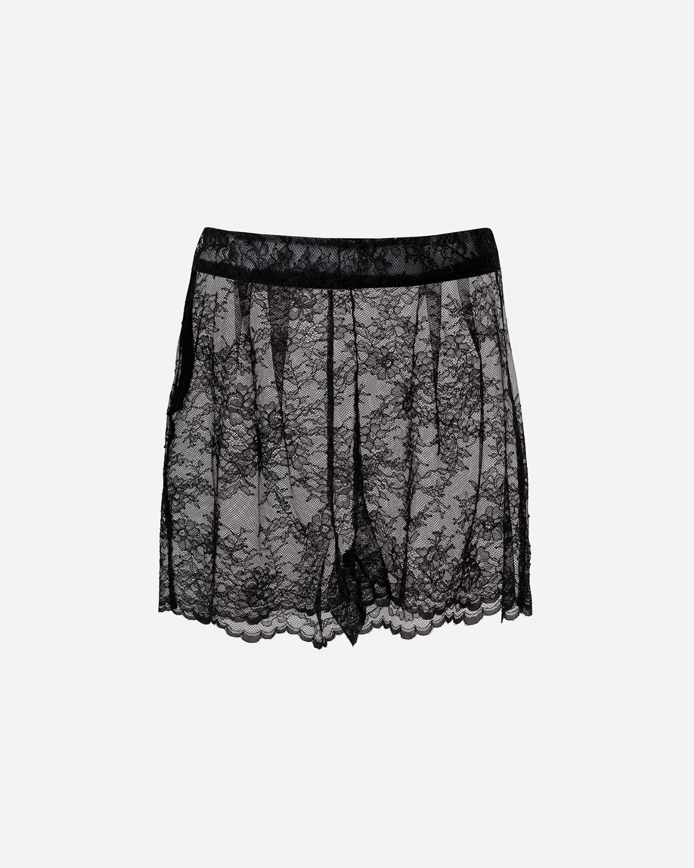 Picture of LACE BLACK SHORTS