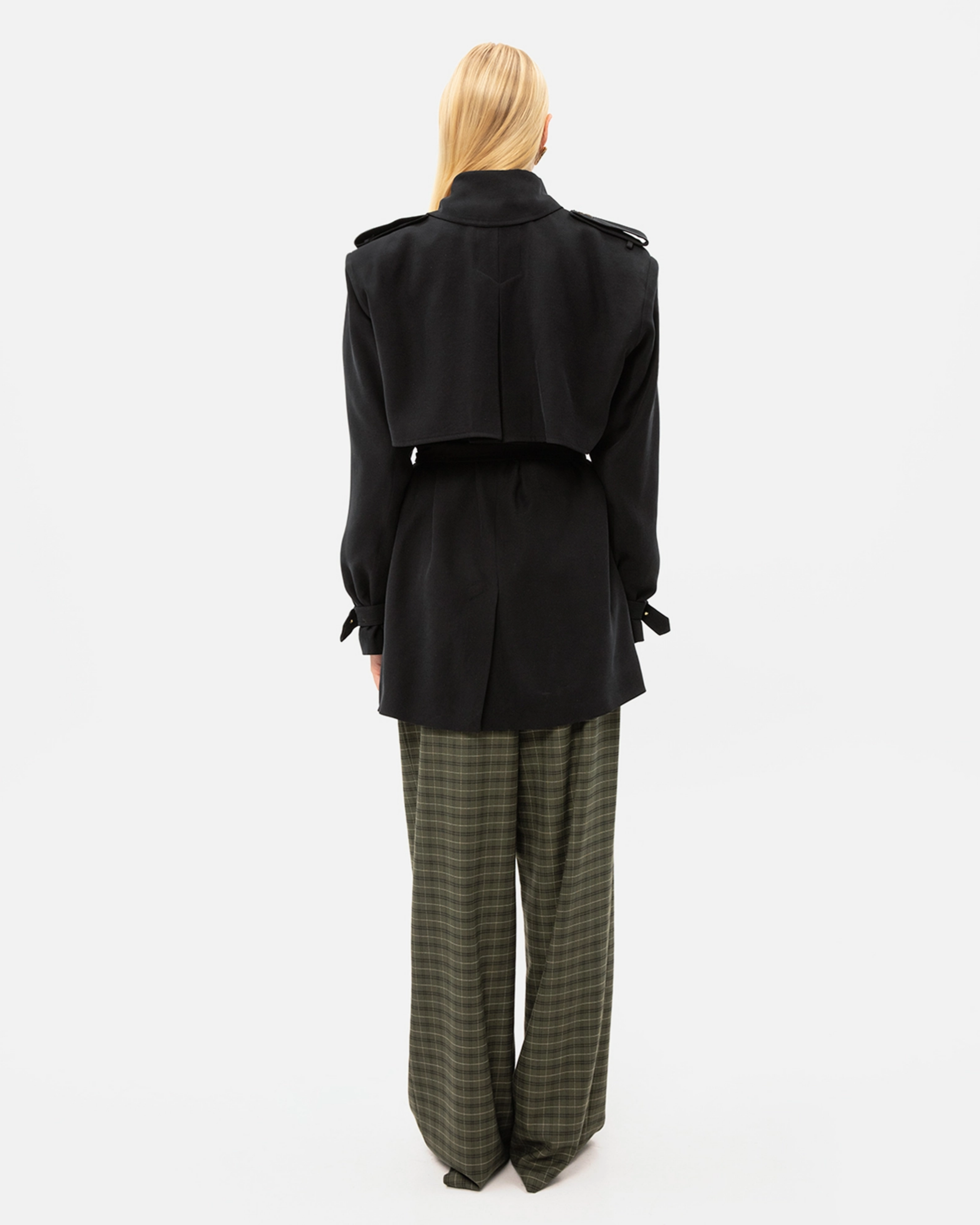 Picture of BLACK TRENCH JACKET