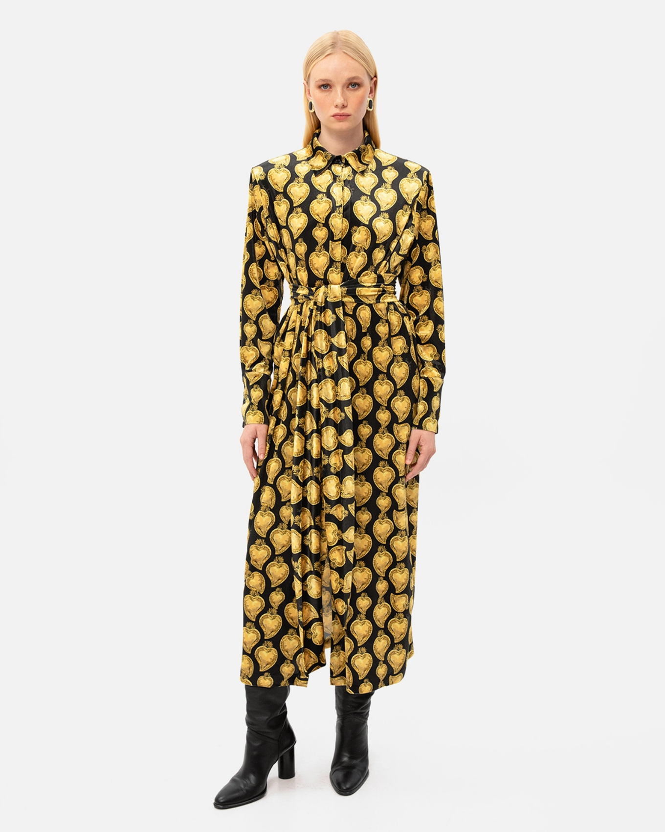 Picture of VELVET LUCKY CHARM DRESS