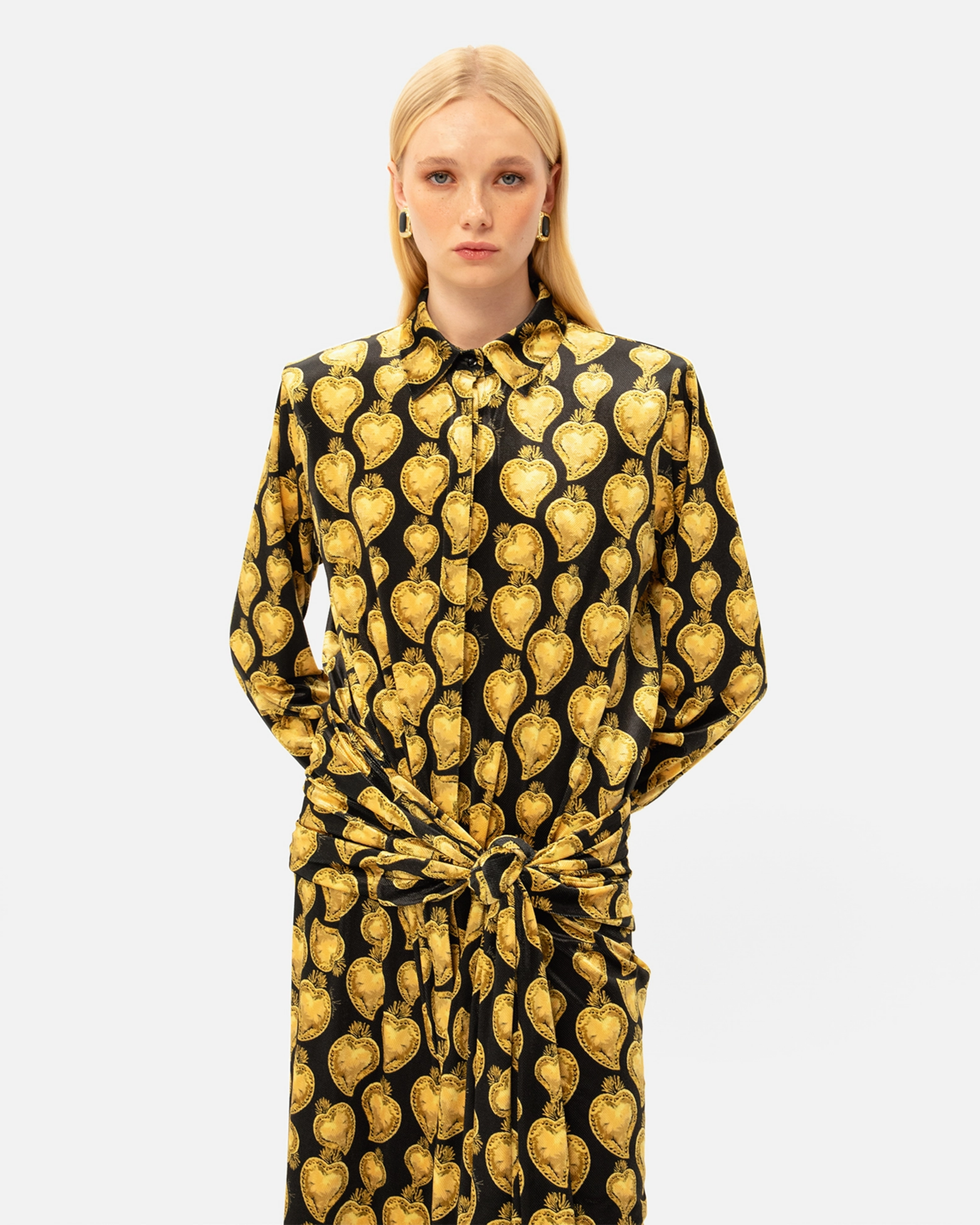 Picture of VELVET LUCKY CHARM DRESS