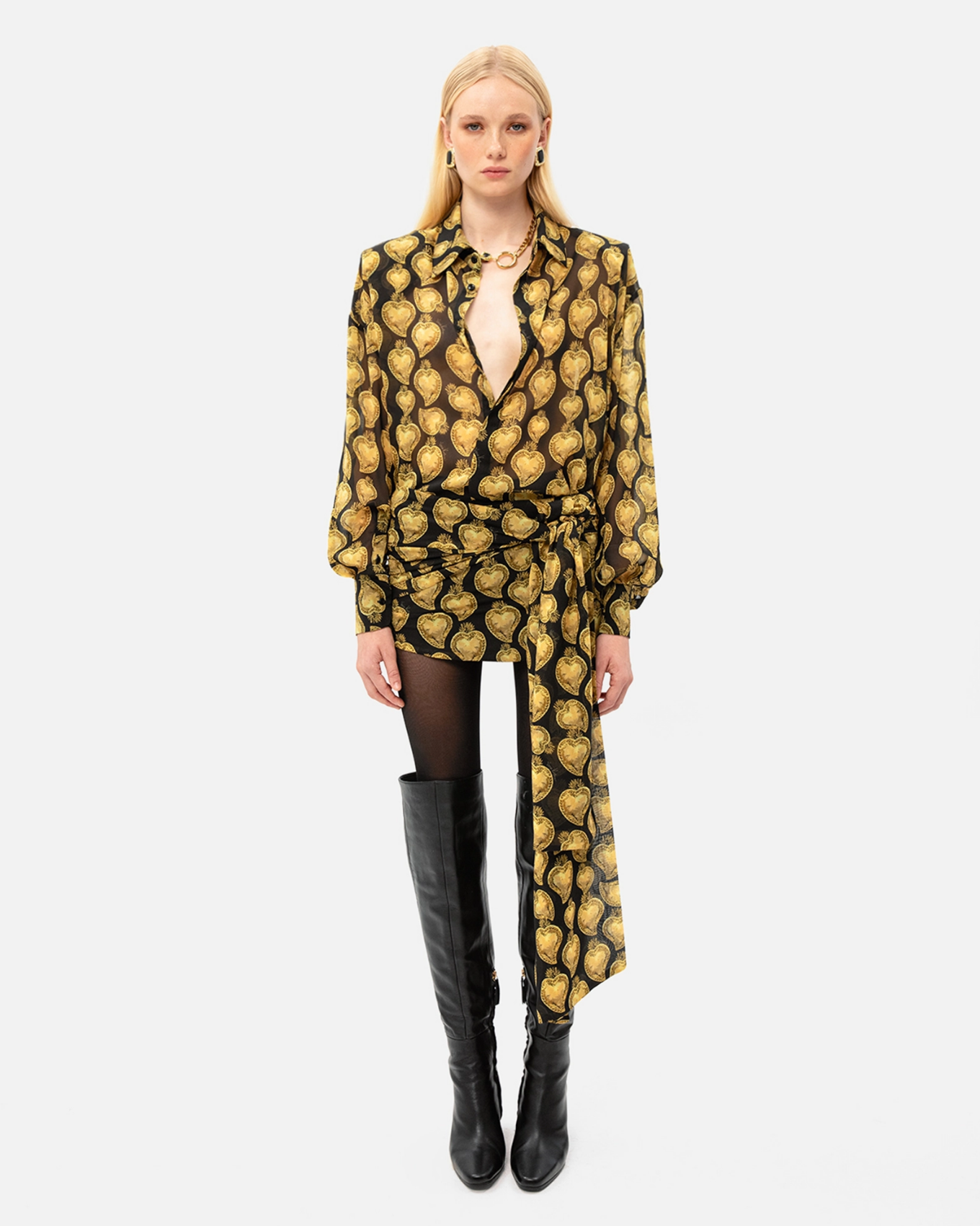 Picture of LUCKY CHARM WRAP SKIRT