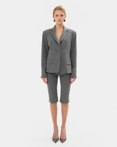 Picture of GREY SPARKLE BLAZER