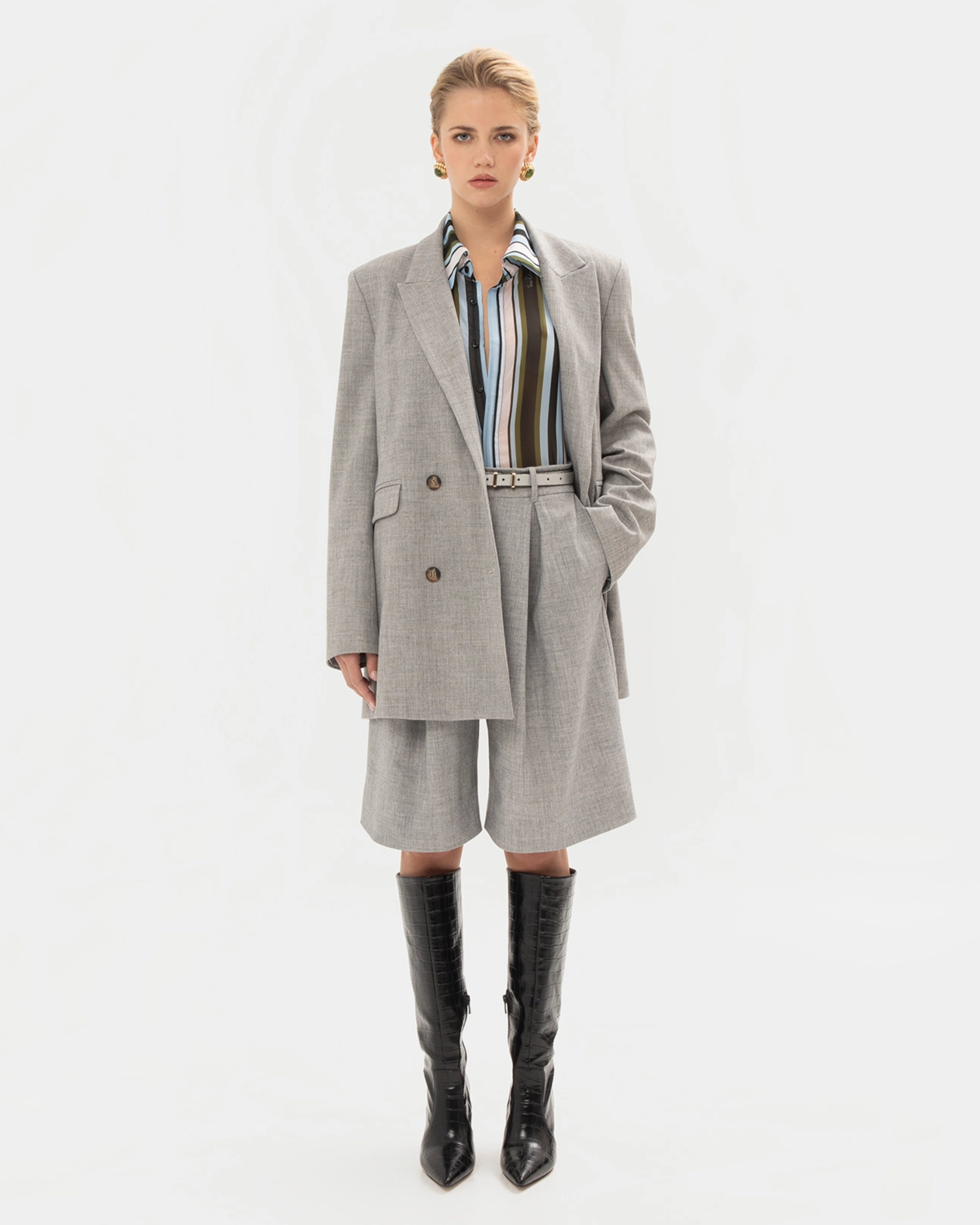 Picture of GREY BLAZER