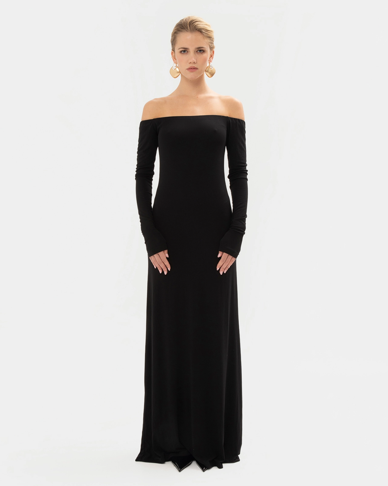 Picture of OFF-THE-SHOULDERS BODYCON DRESS