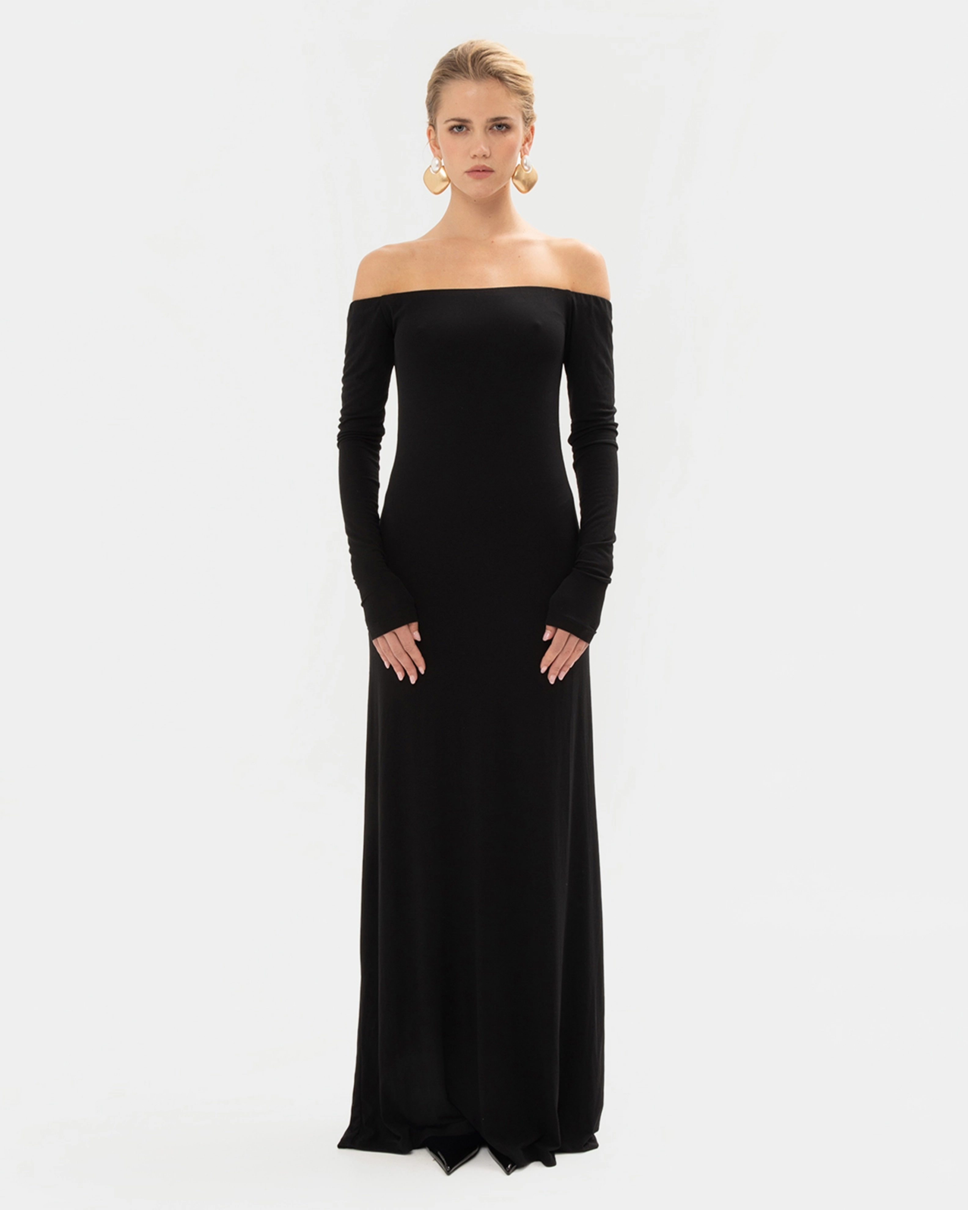 Picture of OFF-THE-SHOULDERS BODYCON DRESS