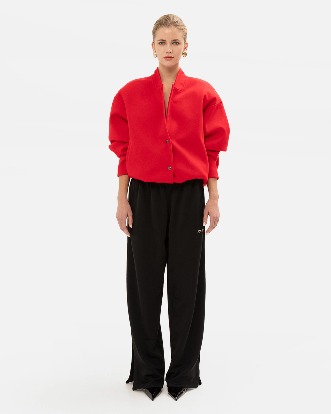 Picture of Red Bomber Jacket