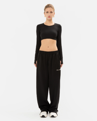 Picture of Black Athletic Crop Top